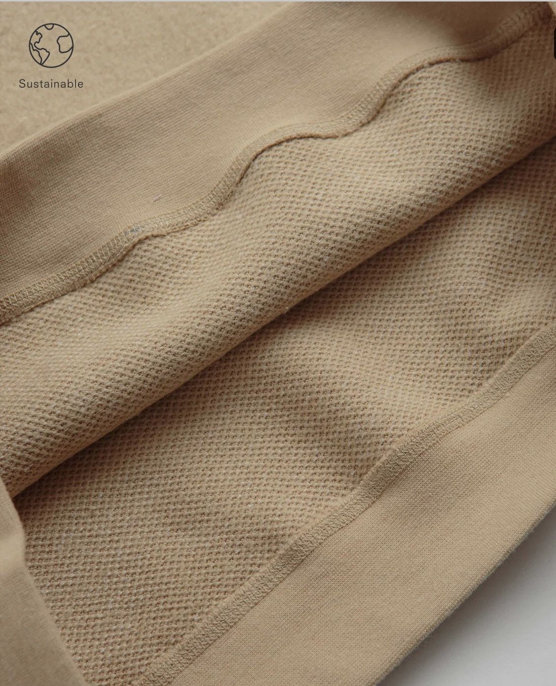 Mollusk Mollusk Sherpa Fleece Hoodie Beige Raglan Surf Sweatshirt L Size L / US 10 / IT 46 - 3 Thumbnail