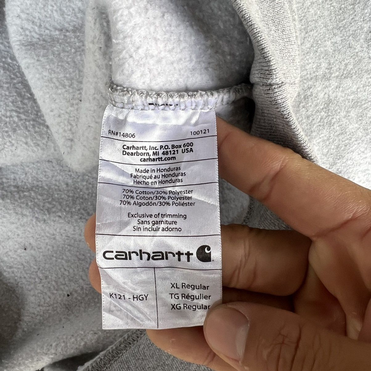 Carhartt × Vintage Carhartt Hoodie Size US XL / EU 56 / 4 - 6 Thumbnail