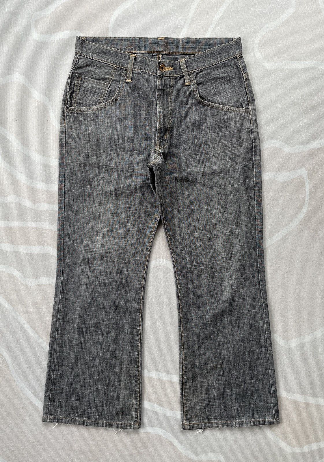 Edwin Edwin 505dx Loose Flare Jeans Size US 32 / EU 48 - 2 Thumbnail