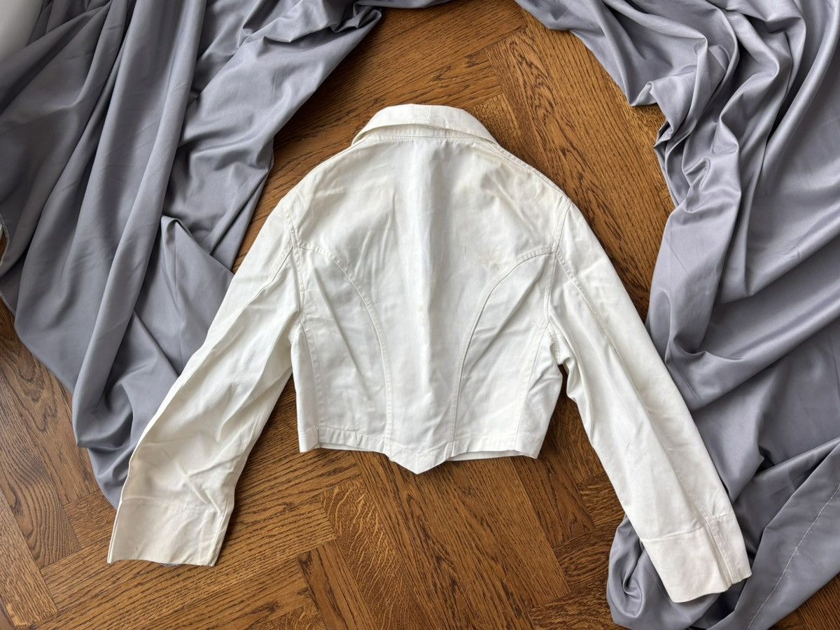 Vintage 1960s Vintage Royal Canadian Navy Service Blazer Cropped 50s Size XS / US 0-2 / IT 36-38 - 4 Thumbnail
