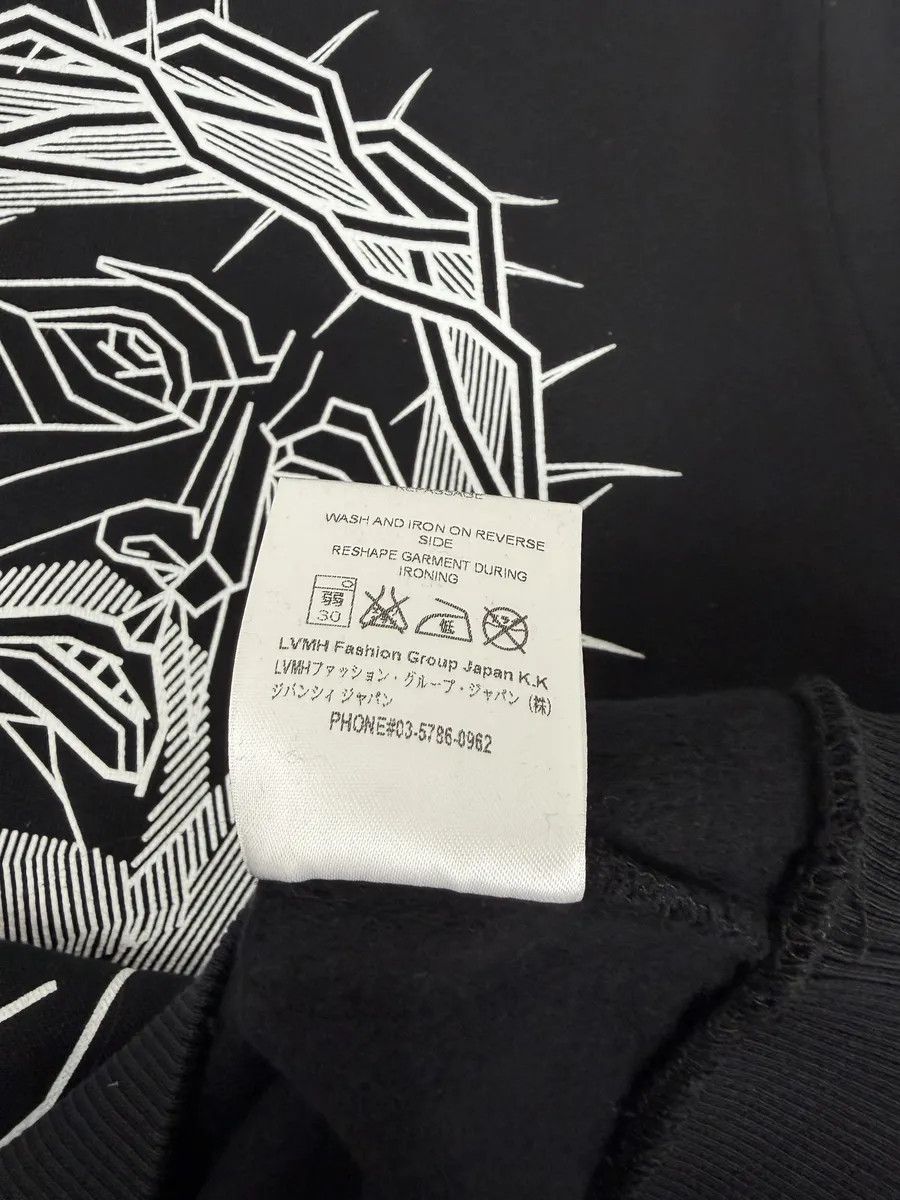 Givenchy AW2016 Givenchy Black Barbed Wire Jesus Print Sweatshirt Size US S / EU 44-46 / 1 - 3 Thumbnail