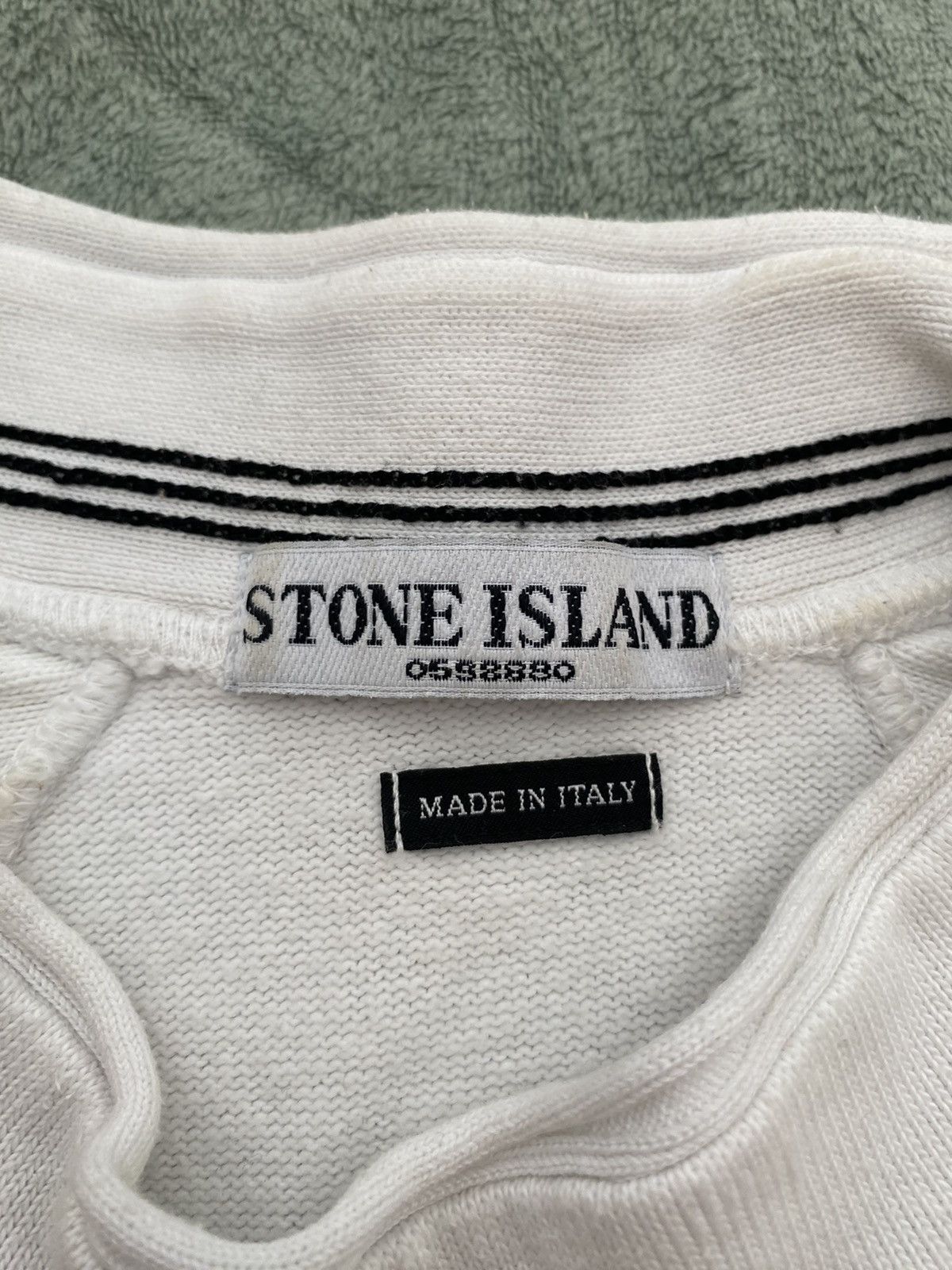 Stone Island × Vintage Stone Island sweatshirt vintage Size US L / EU 52-54 / 3 - 5 Thumbnail