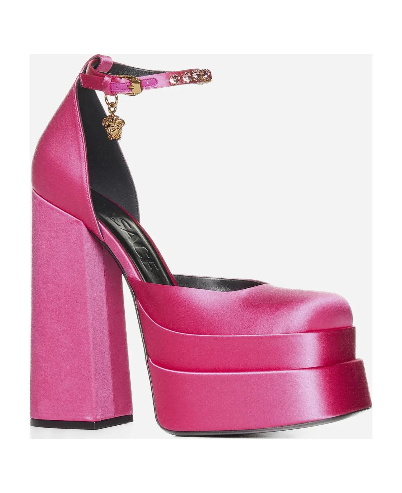 Versace o1y0226 Pumps in Magenta Size US 7 / IT 37 - 2 Thumbnail