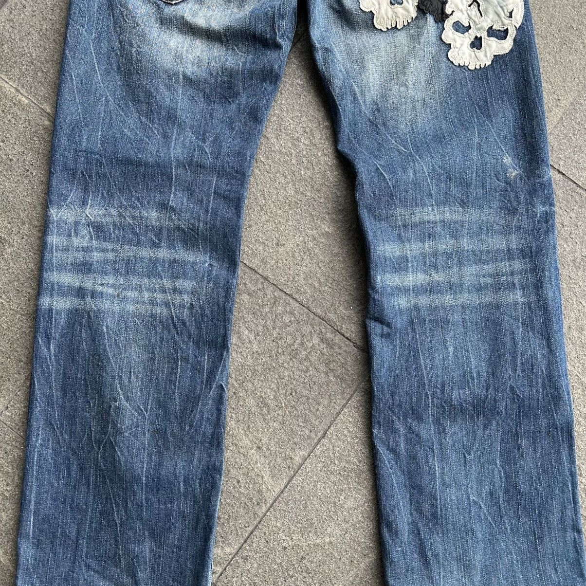 Japanese Brand Vintage y2k Redpepper Jeans Skull Size US 34 / EU 50 - 15 Thumbnail