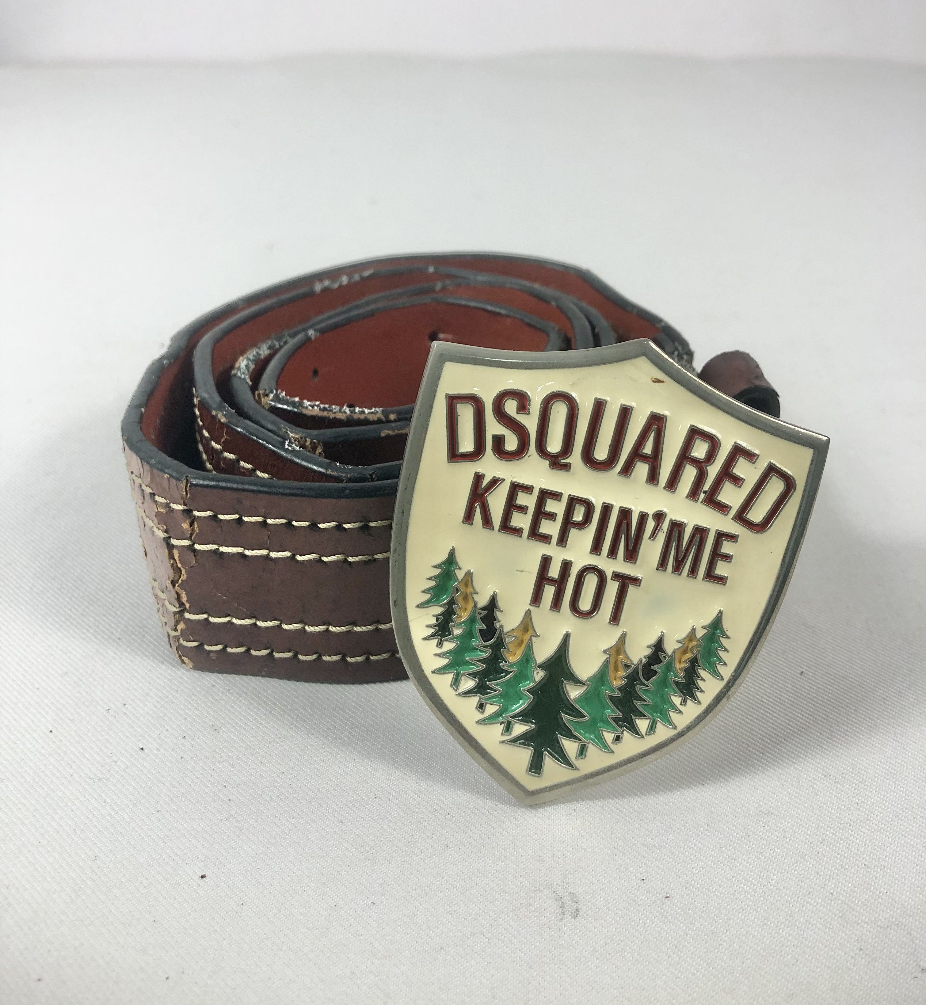 Dsquared2 I Love Beer Runway Belt | Grailed