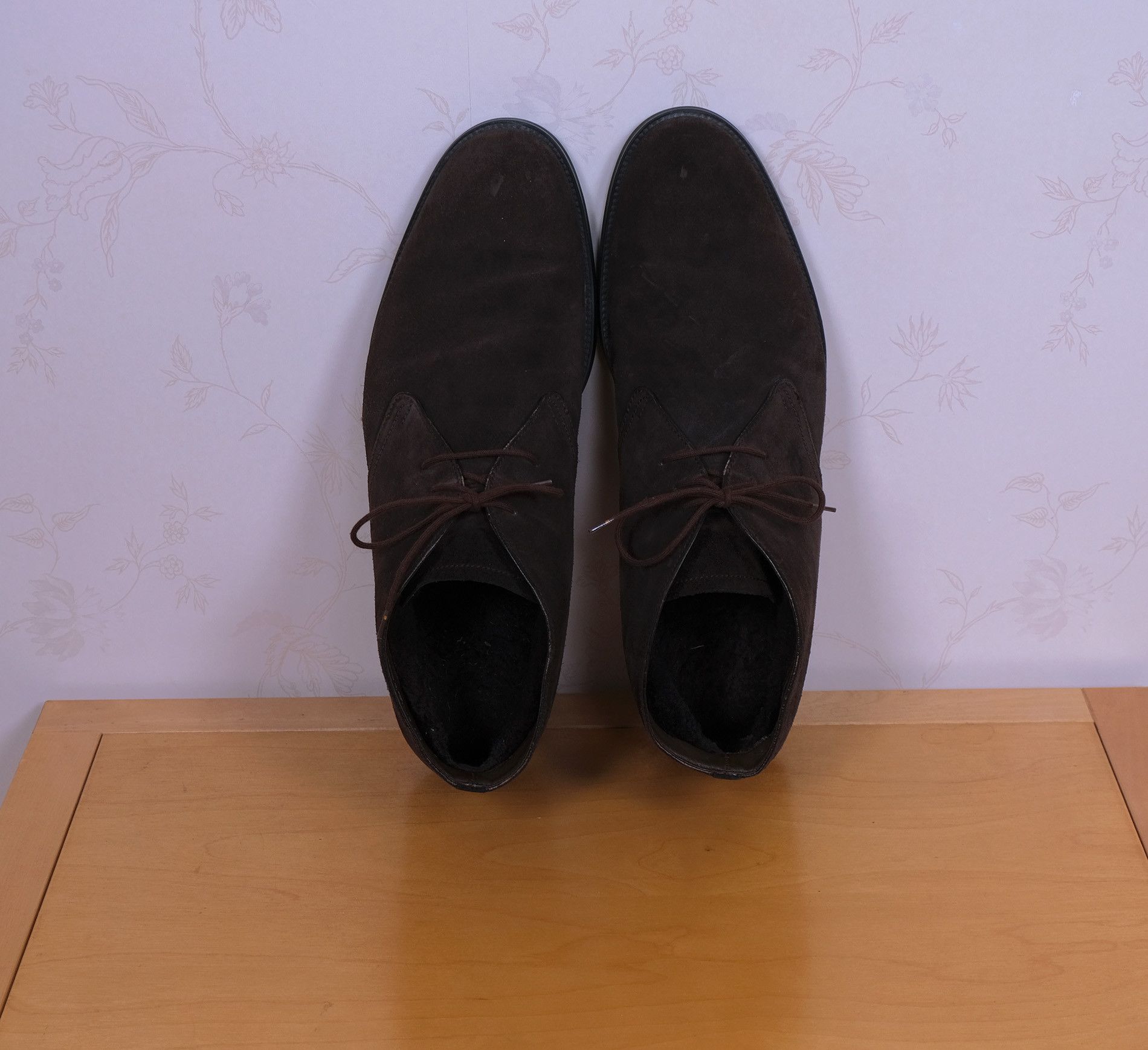 Bally Bally, Brown chukka Boots, Size 12, Fur Lining, RRP €650 Size US 12 / EU 45 - 7 Thumbnail