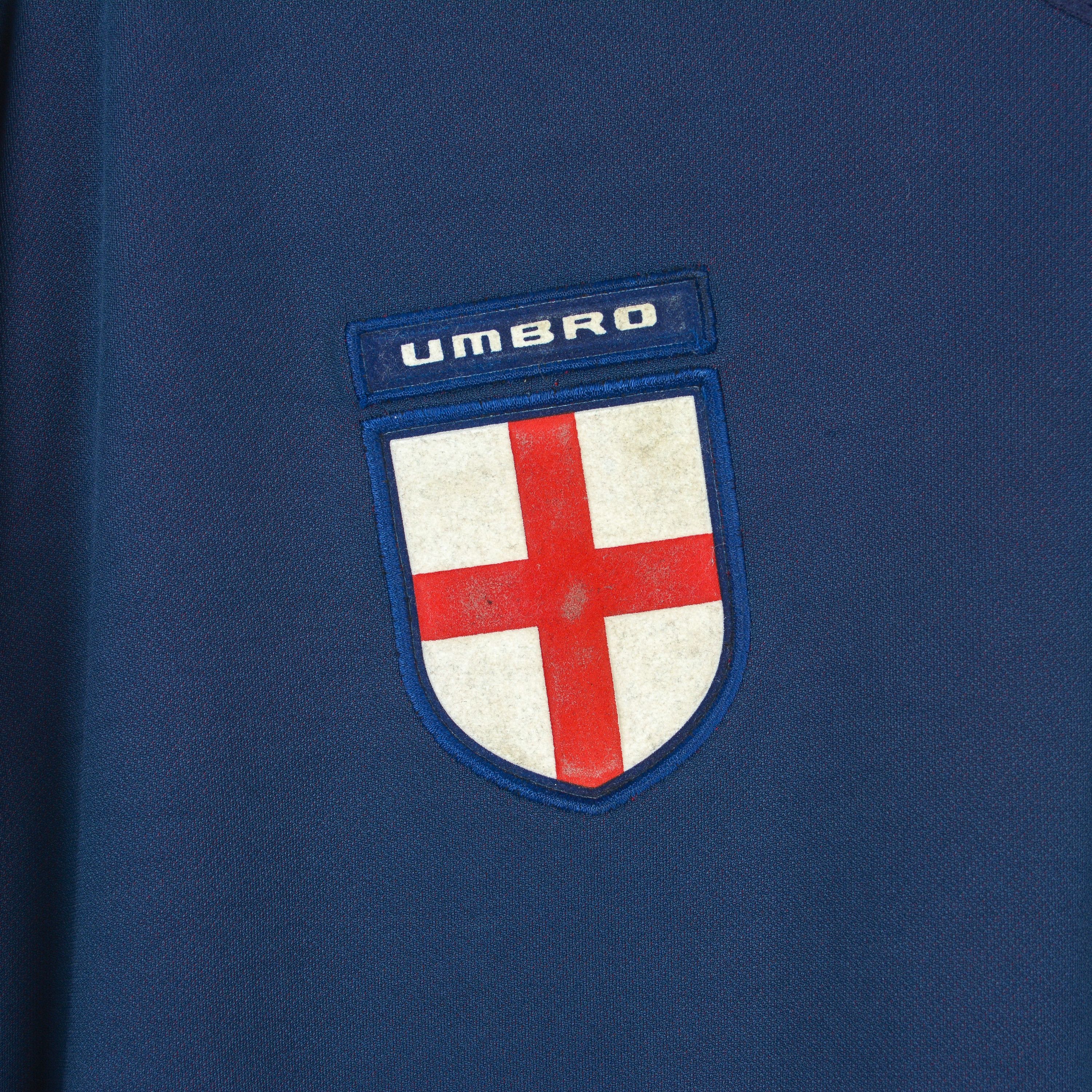 Umbro England S Football Long Sleeve Reversible 2002 2004 Shirt Size US S / EU 44-46 / 1 - 3 Thumbnail