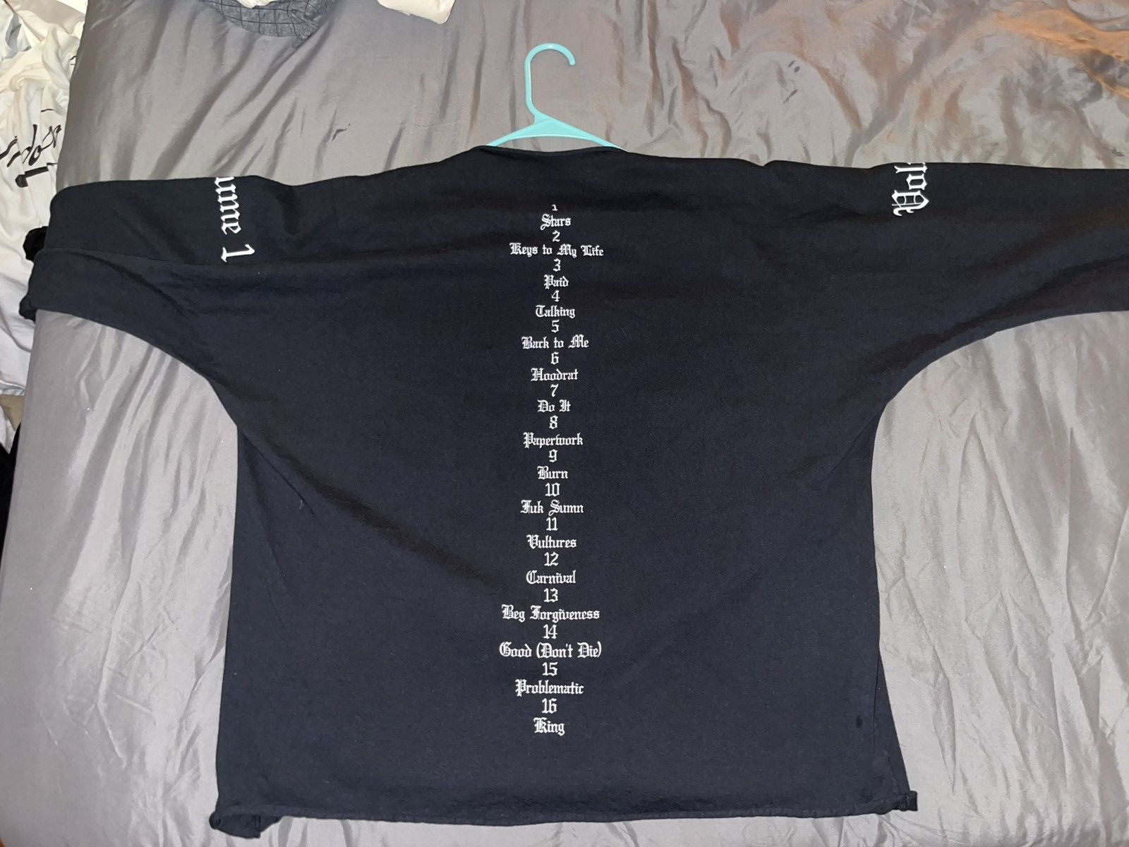 Yeezy Yeezy Black Vultures Long Sleeve Size US M / EU 48-50 / 2 - 2 Thumbnail