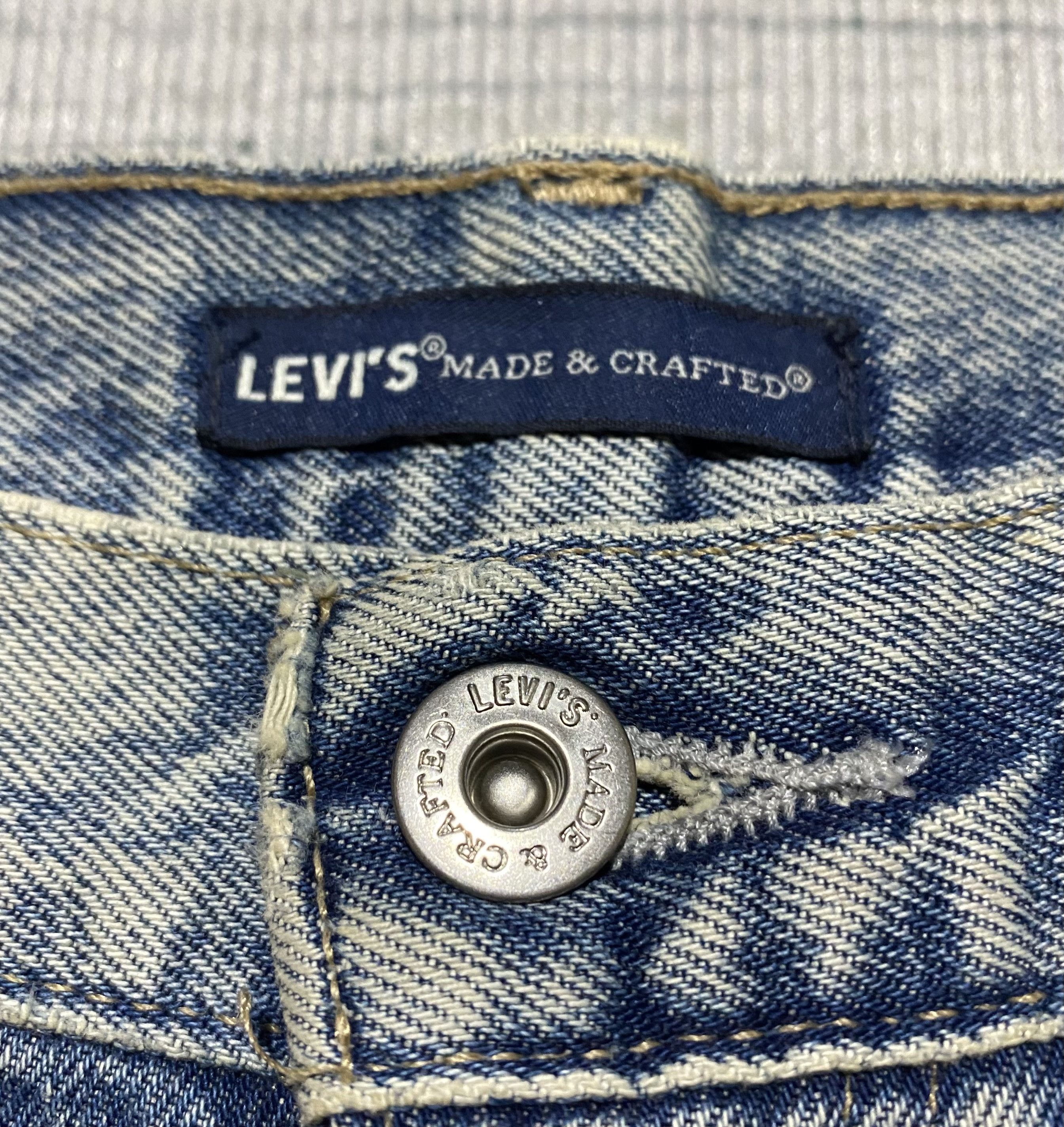 Levi's LEVI’S Made&Crafted BARREL CROP Loose wide JEANS Size 30" / US 8 / IT 44 - 6 Thumbnail