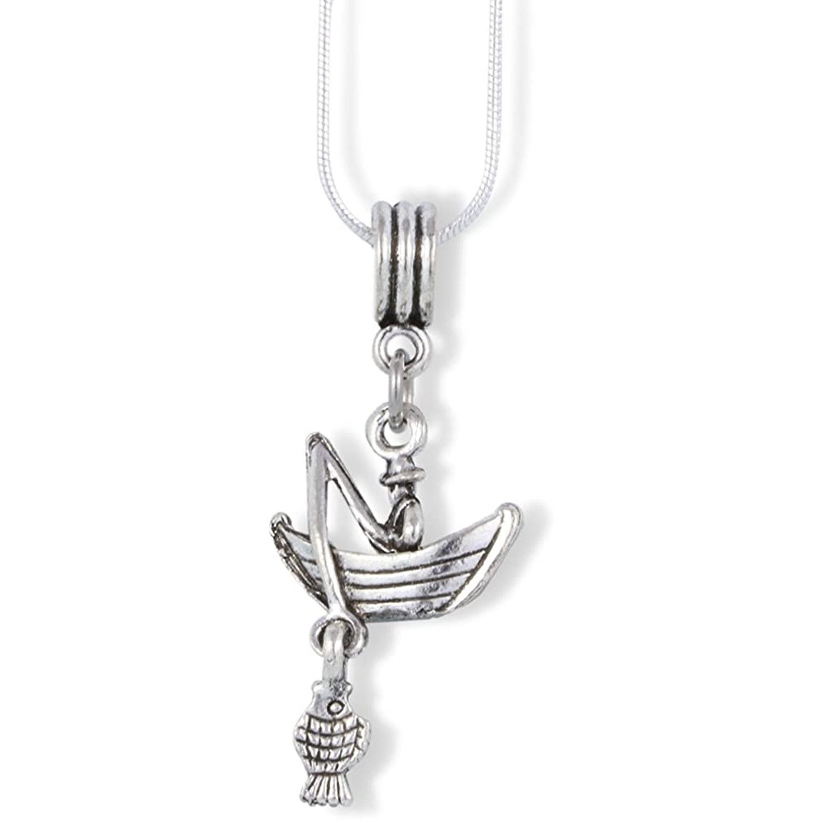 & Other Stories Fishing Charm Necklace for a Fisherman or Fisherwoman Size ONE SIZE - 1 Thumbnail