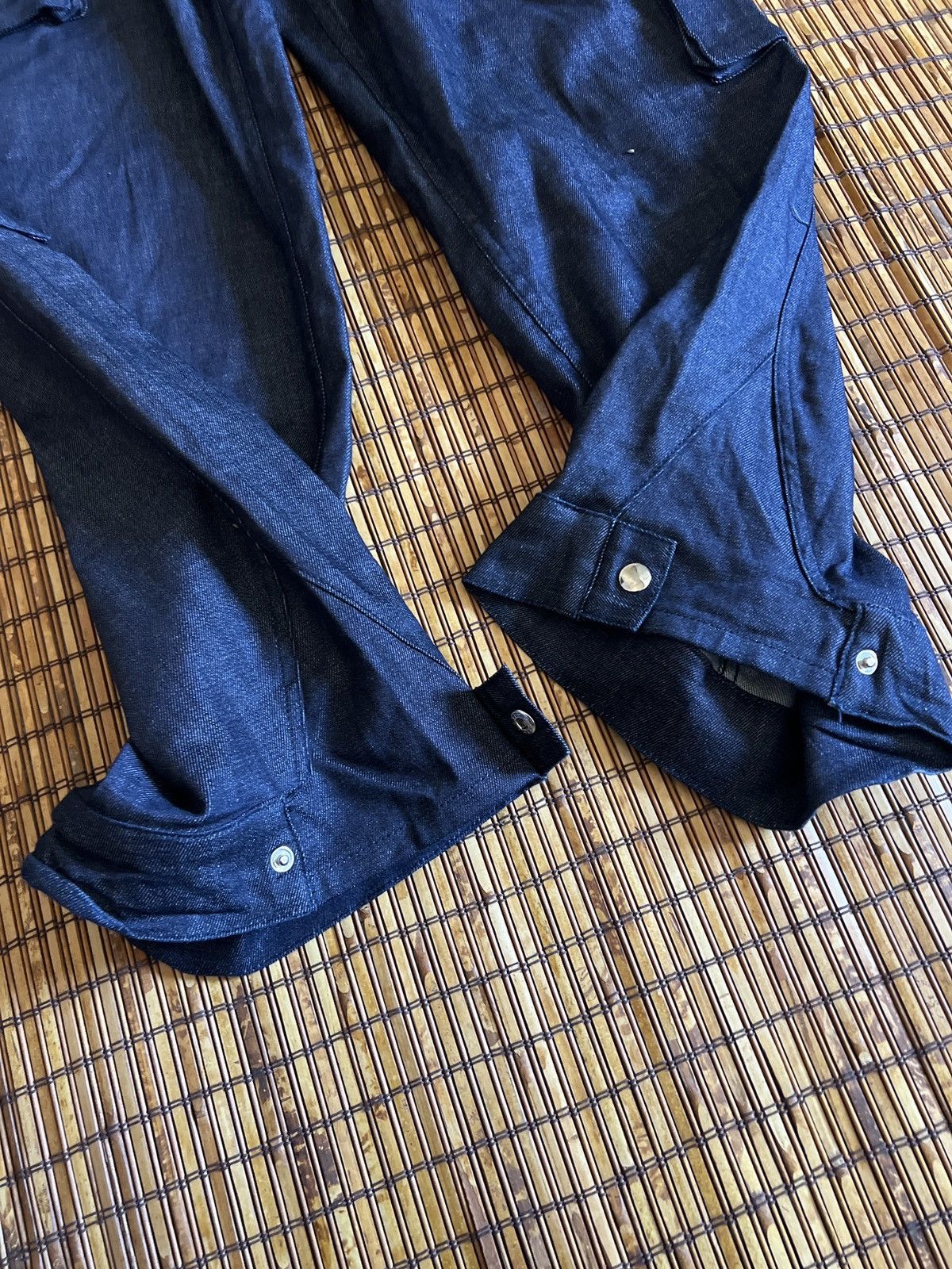 EB Denim EB Denim Cargo Pants in Dark Blue Navy Denim Size 34" / US 12 / IT 48 - 10 Thumbnail