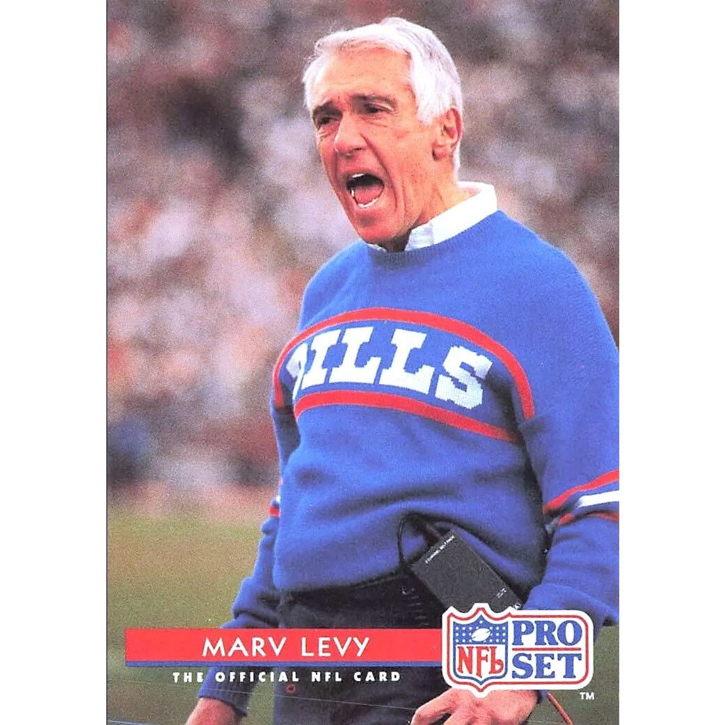 NFL Buffalo Bills 90s CLIFF ENGLE knit sweater MARV blue Pro vtg Size US L / EU 52-54 / 3 - 5 Thumbnail