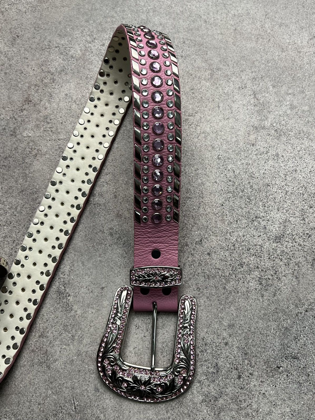 B.B. Simon Vintage studded punk belt Size ONE SIZE - 5 Thumbnail