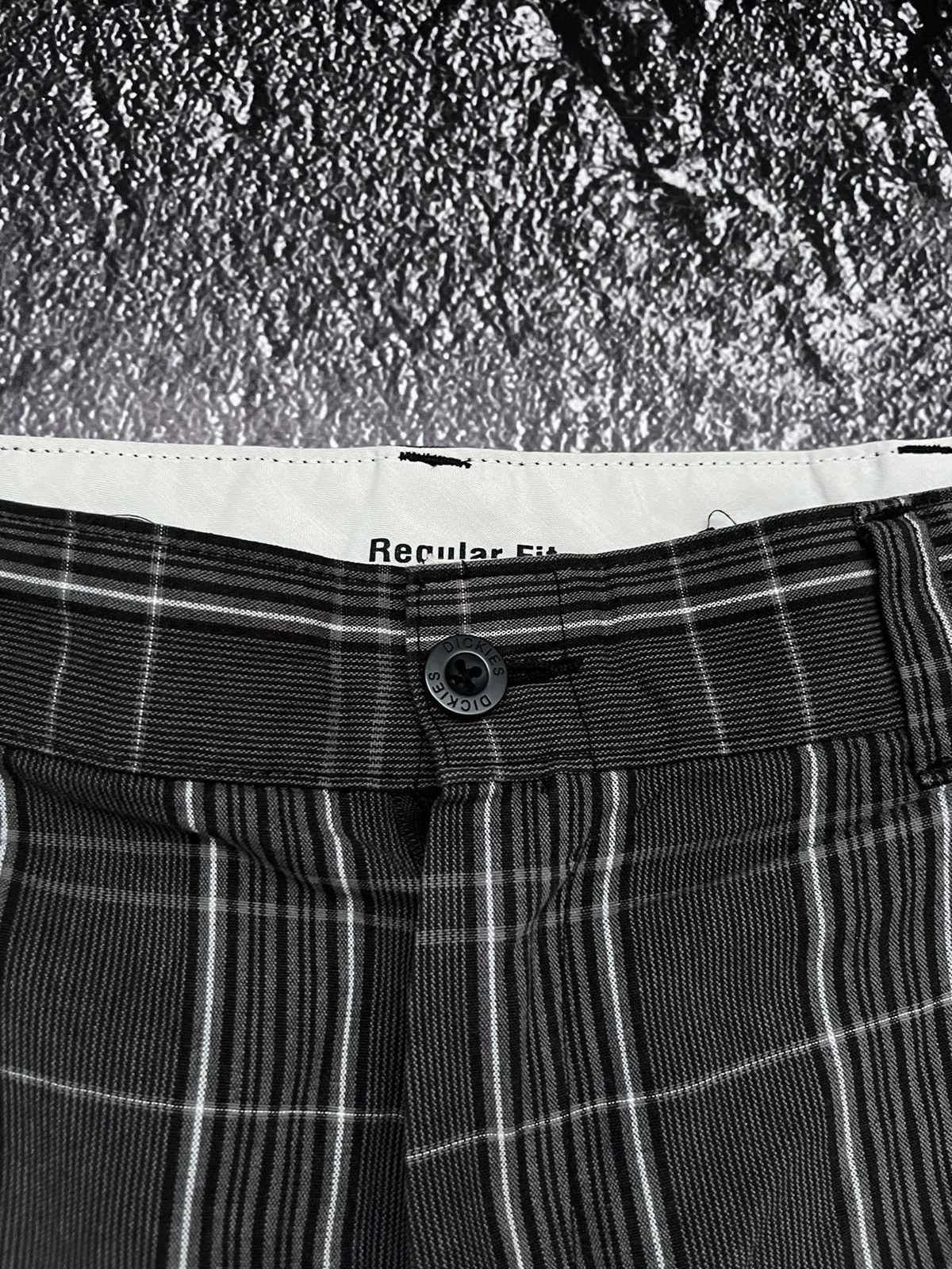 Dickies Y2K Dickes Checkered Cargo Shorts Grey Size US 32 / EU 48 - 7 Thumbnail