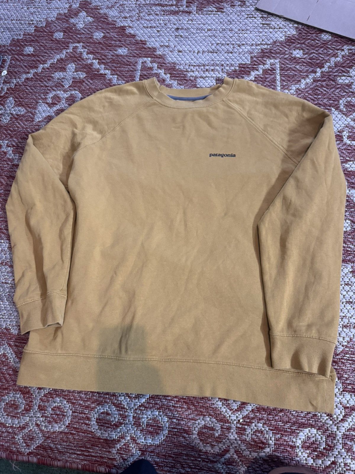 Patagonia Retro Patagonia Men’s Crewneck Mustard Sz XXL Size US XXL / EU 58 / 5 - 4 Thumbnail
