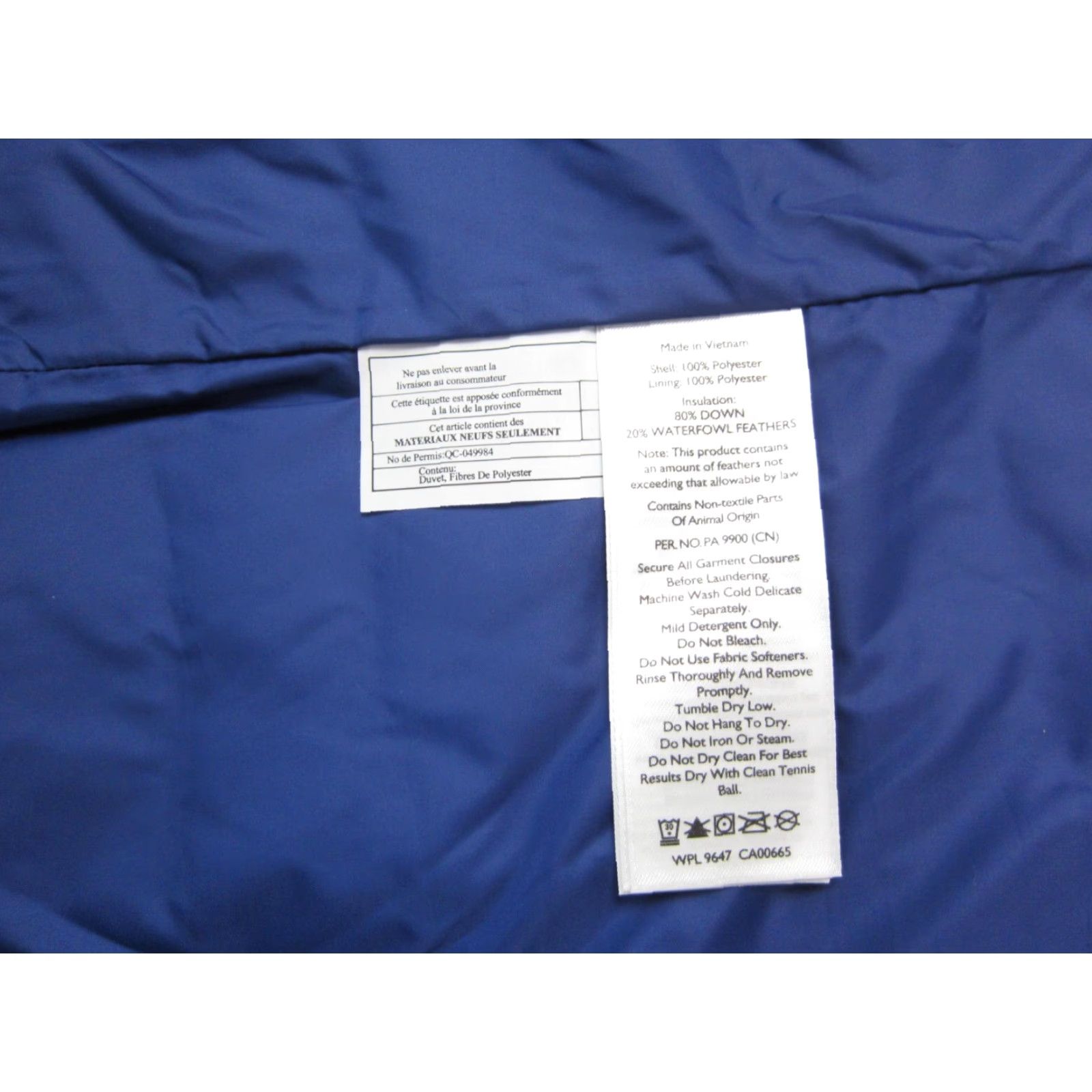 Eddie Bauer Eddie Bauer Puffer Vest Womens L Blue 650 Down Fill Quilted Sleeveless Zip Vest Size L / US 10 / IT 46 - 6 Thumbnail