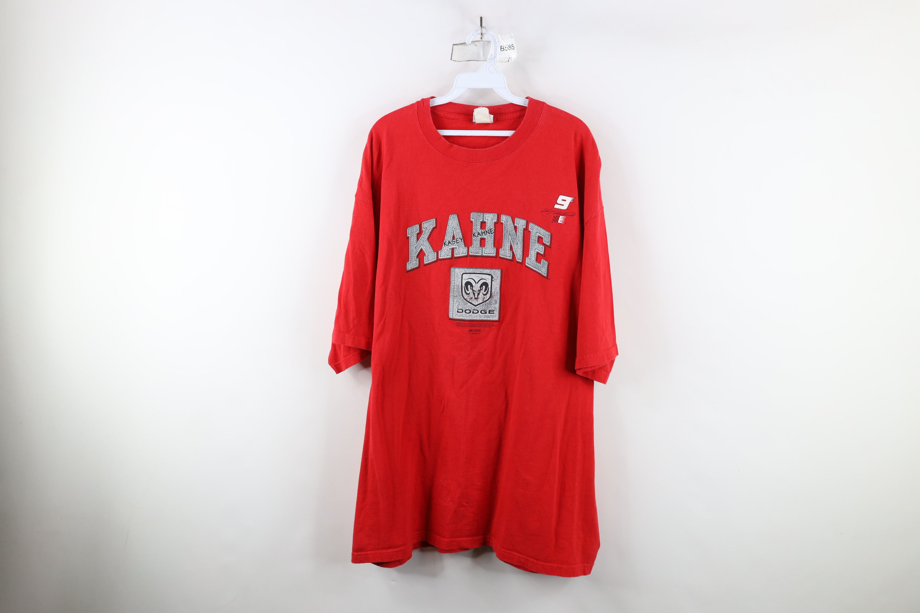 Vintage Vintage Y2K 2005 NASCAR Spell Kasey Kahne Racing T-Shirt Red Size US XXL / EU 58 / 5 - 1 Thumbnail