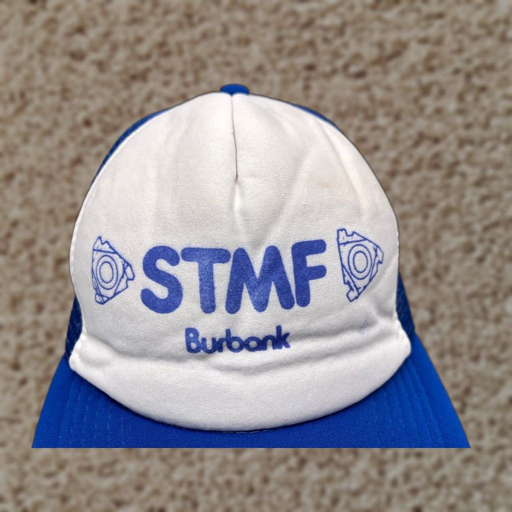 Rip Curl Stmf Burbank Trucker Hat Snap Back Adult Large Blue Polyester Size ONE SIZE - 1 Thumbnail