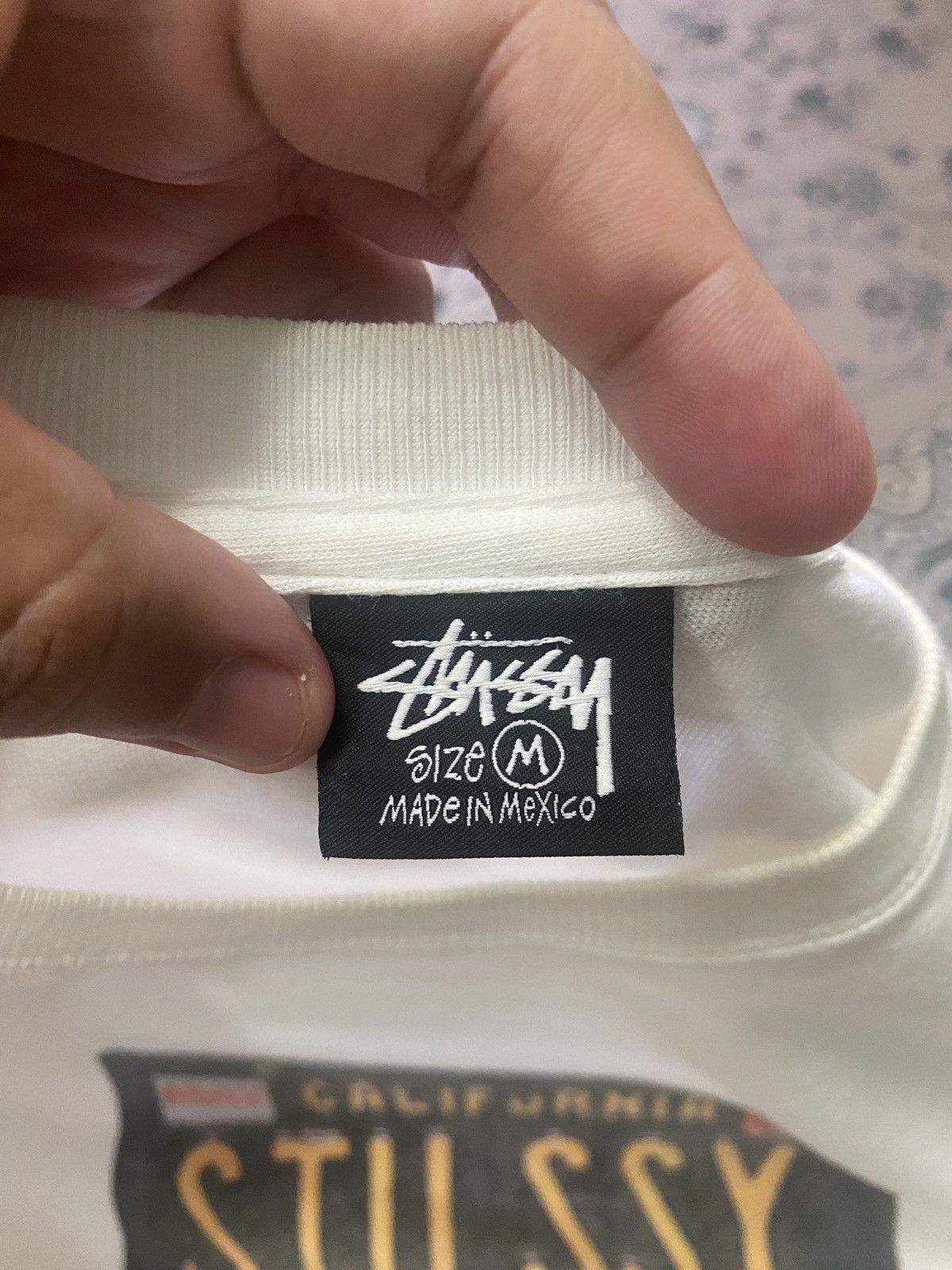 Stussy × Vintage ‼️RARE‼️STUSSY LICENSE PLATE VINTAGE SHIRT TEE🔥 Size US M / EU 48-50 / 2 - 9 Thumbnail