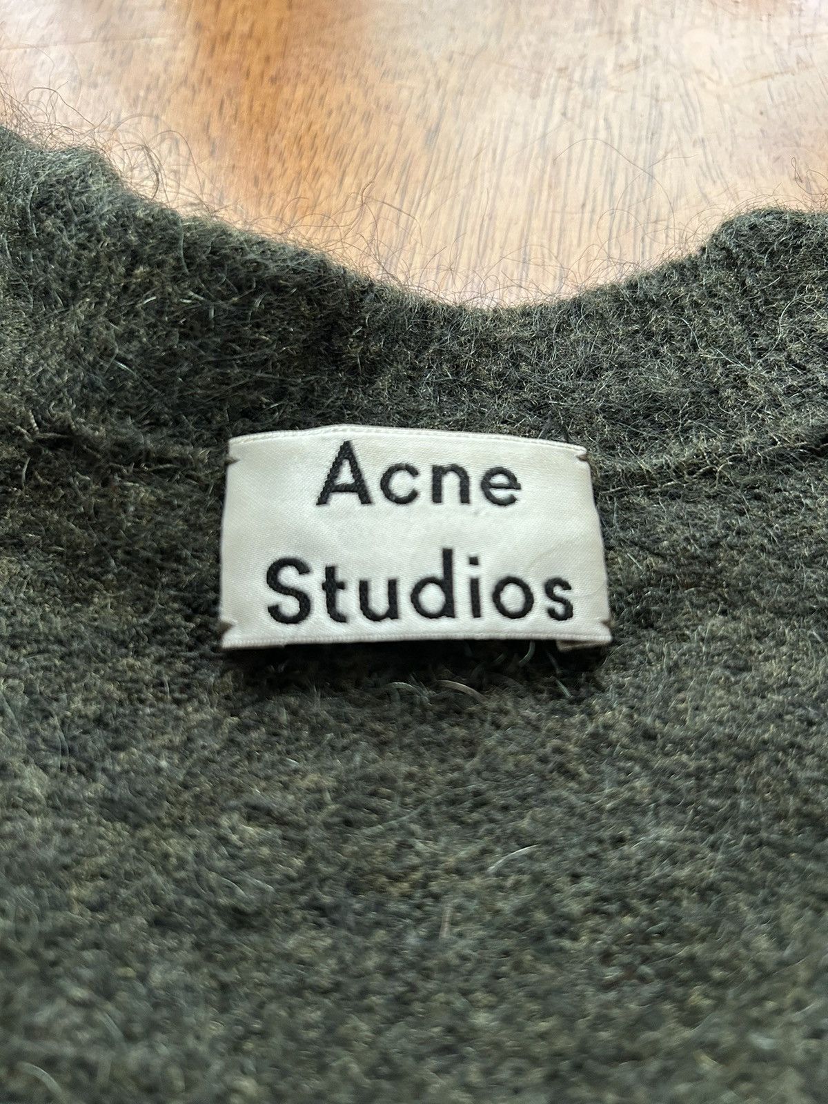 Acne Studios Acne Studios Moss Raya Mohair Cardigan Size M / US 6-8 / IT 42-44 - 3 Thumbnail