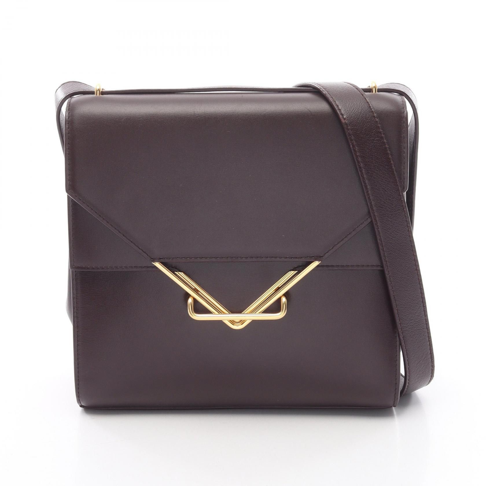 Bottega Veneta Bottega Veneta Bottega Veneta The Clip Leather Shoulder Bag Leather Shoulder Bag 652391 DUTY FREE for USA Size ONE SIZE - 1 Thumbnail