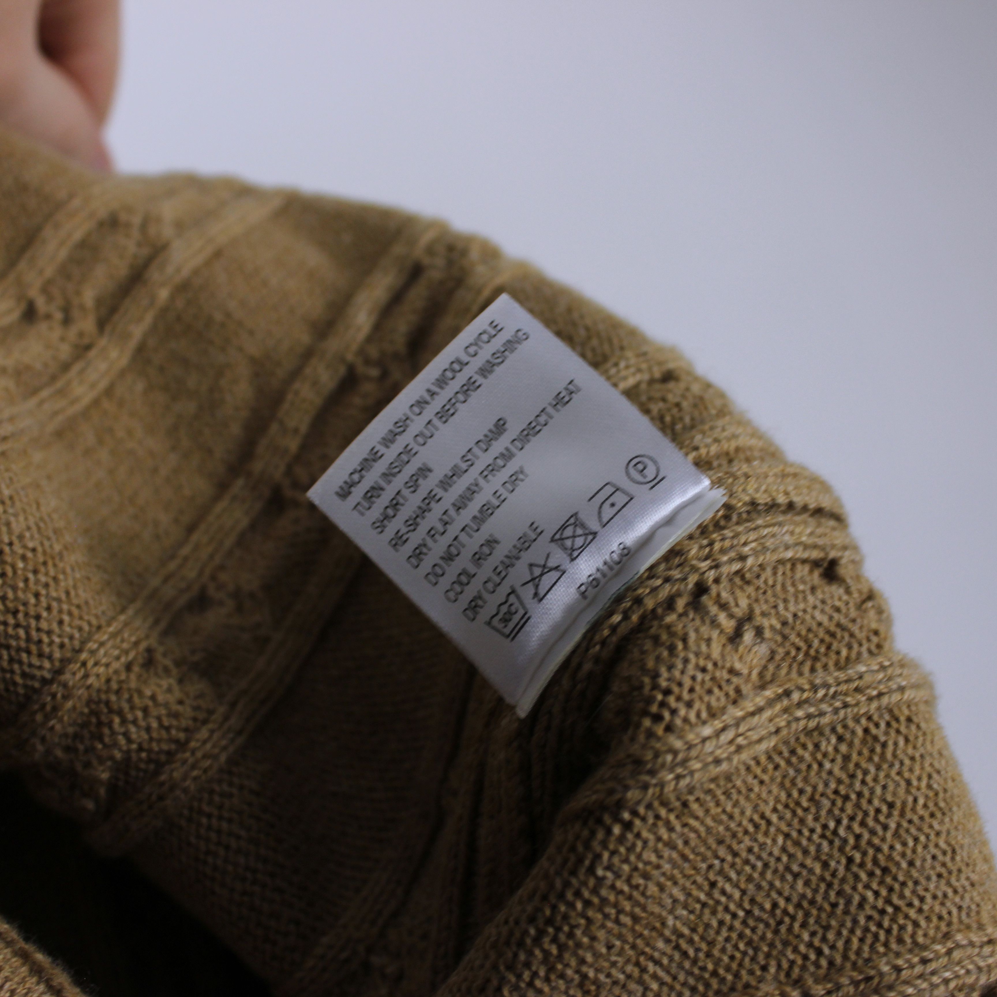 Vintage Brook Taverner sweater knitwear cotton cashmere L XL Size US L / EU 52-54 / 3 - 4 Thumbnail