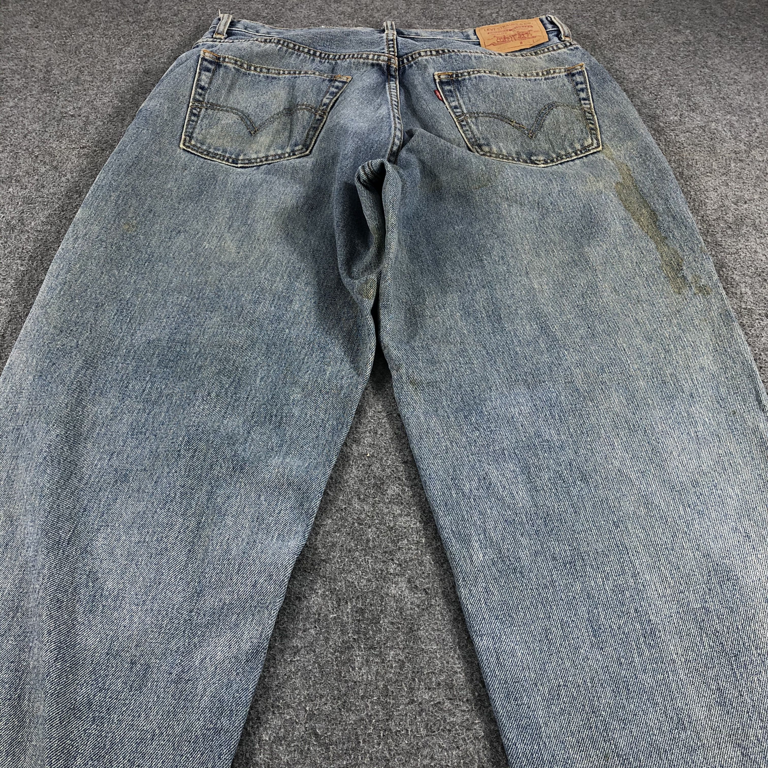 Levi's Vintage Levis 560 Jeans Rusty Washed Denim KJ494 Size US 34 / EU 50 - 4 Thumbnail