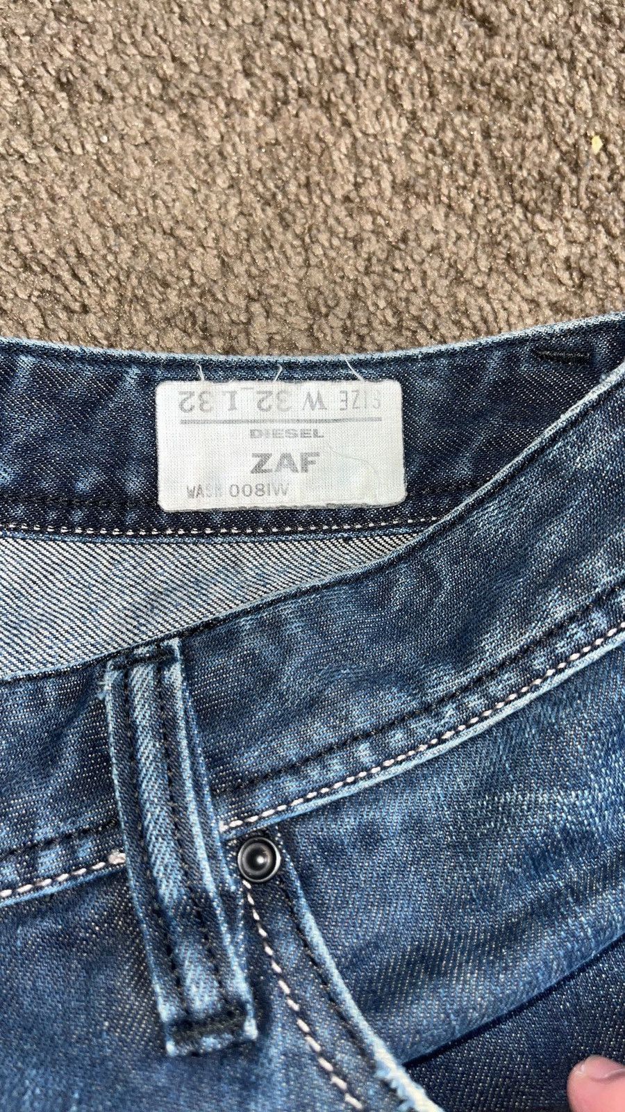 Diesel DIESEL Bootcut Flaired Navy Denim Size US 32 / EU 48 - 4 Thumbnail