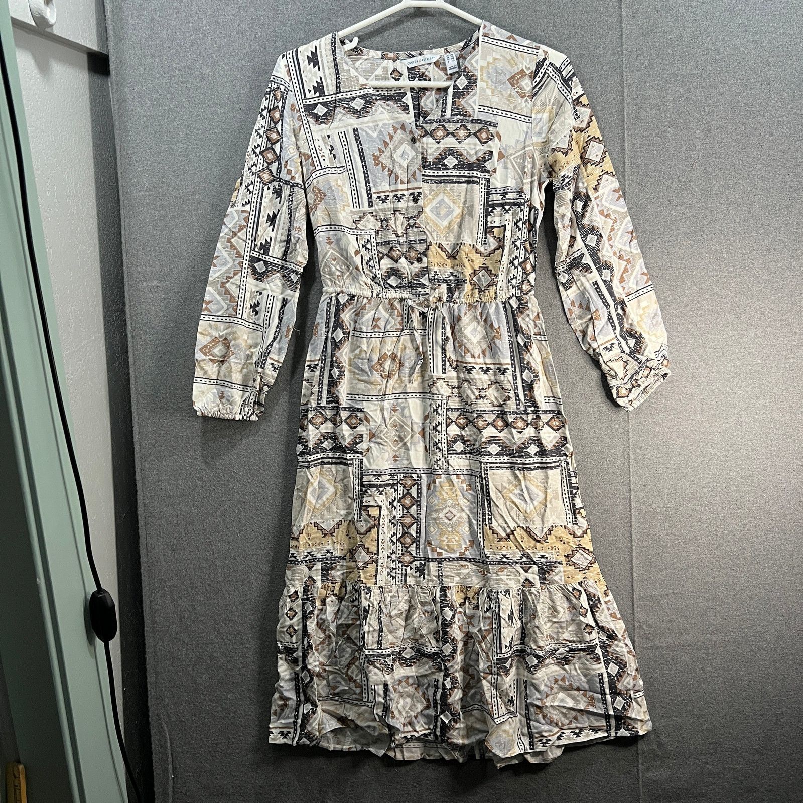 Other Canyon Retreat Mesa Woven Regular Printed Tiered Midi Dres Size XXS / US 00 / IT 34 - 1 Thumbnail