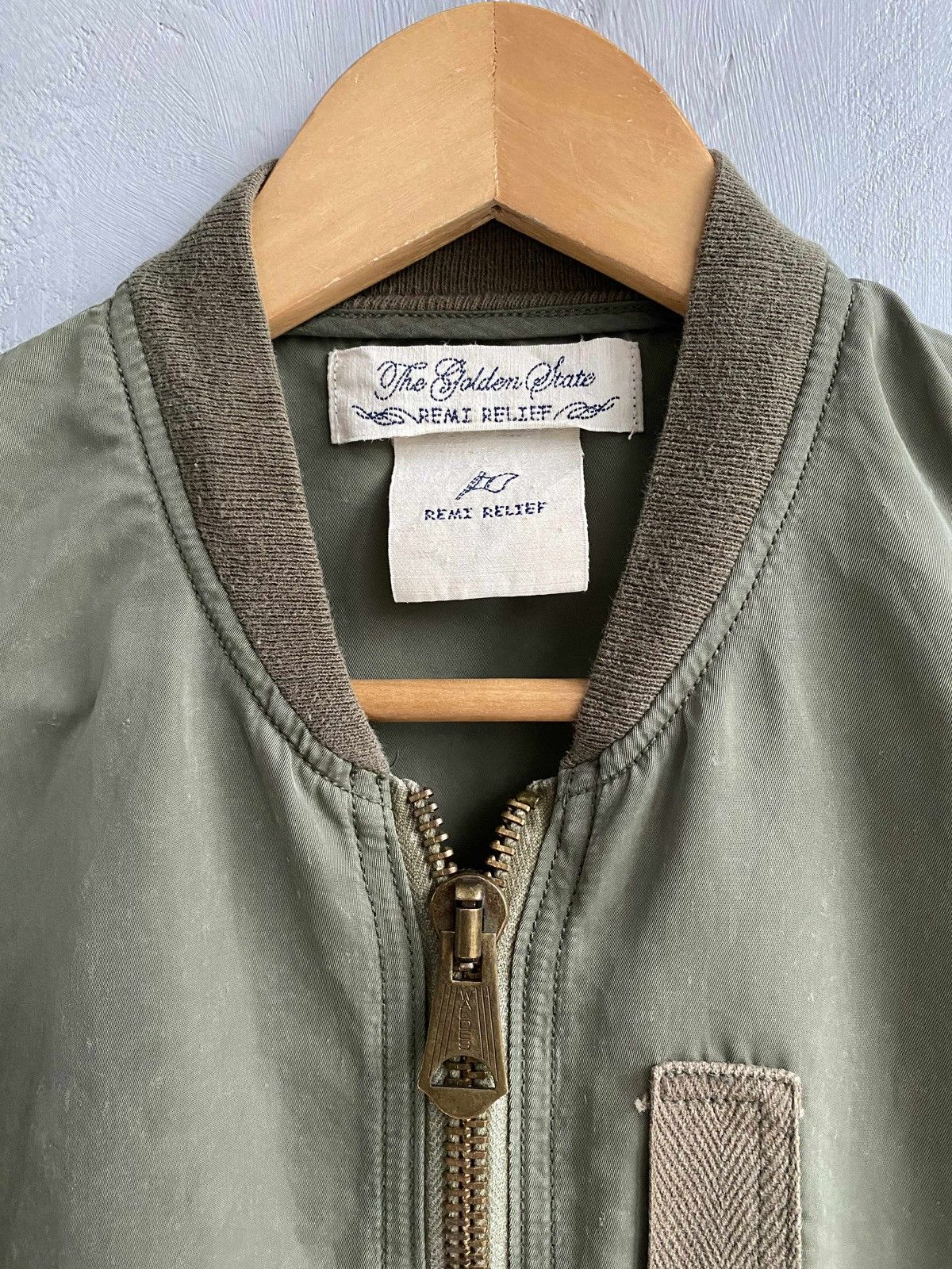 Remi Relief Remi Relief golden state field military bomber jacket Size US S / EU 44-46 / 1 - 8 Thumbnail