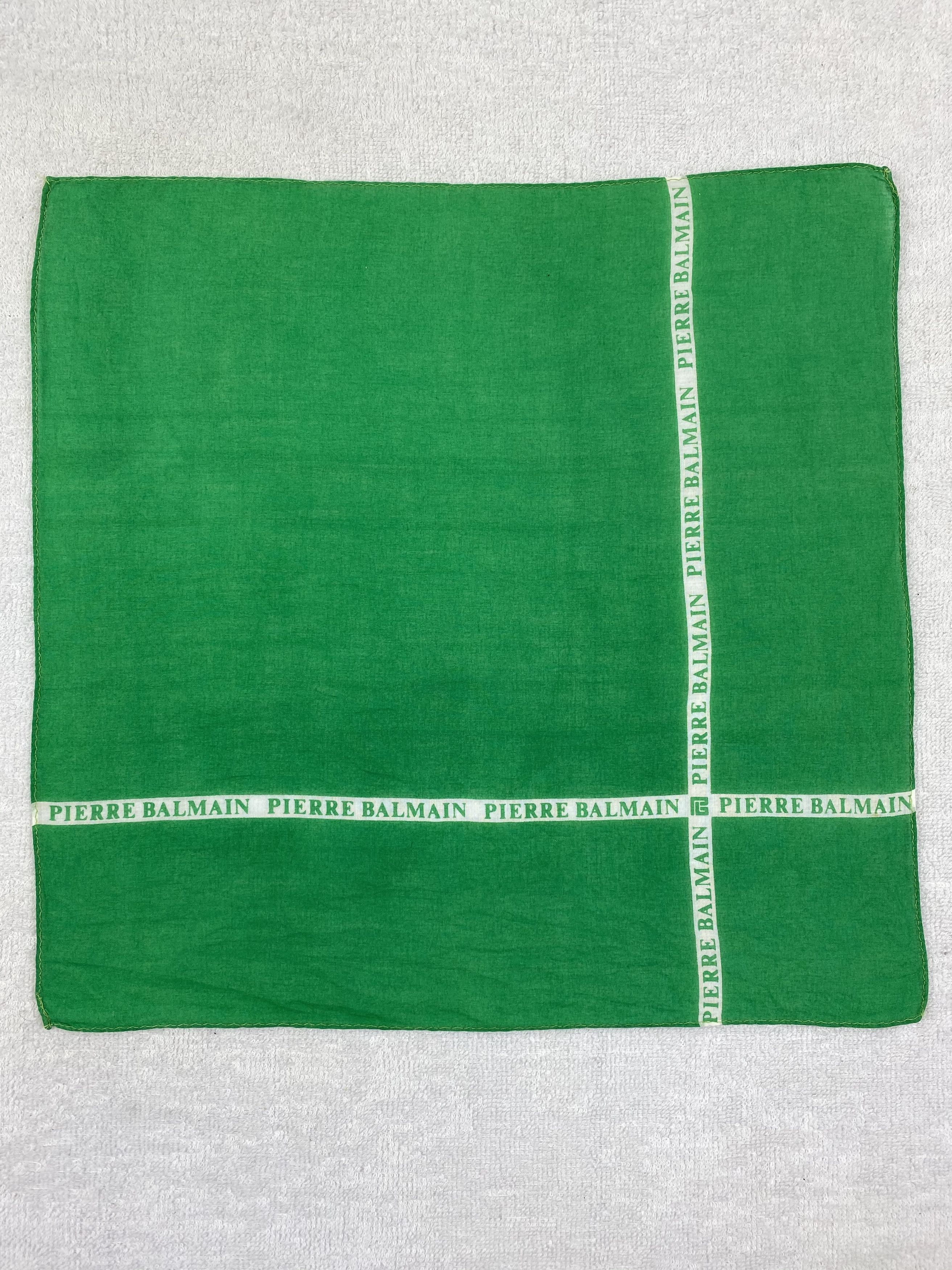 Pierre Balmain × Vintage Pierre Balmain Handkerchief / Bandana / Neckerchief Size ONE SIZE - 3 Thumbnail
