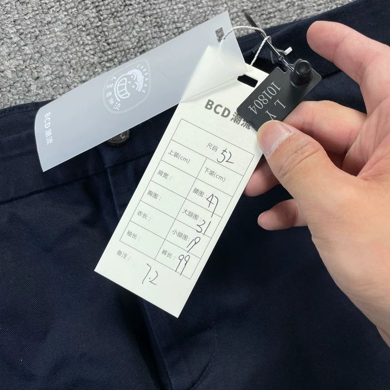 Gucci Gucci Navy blue nine-point trousers 2502-Nextarrow Size 52R - 6 Thumbnail