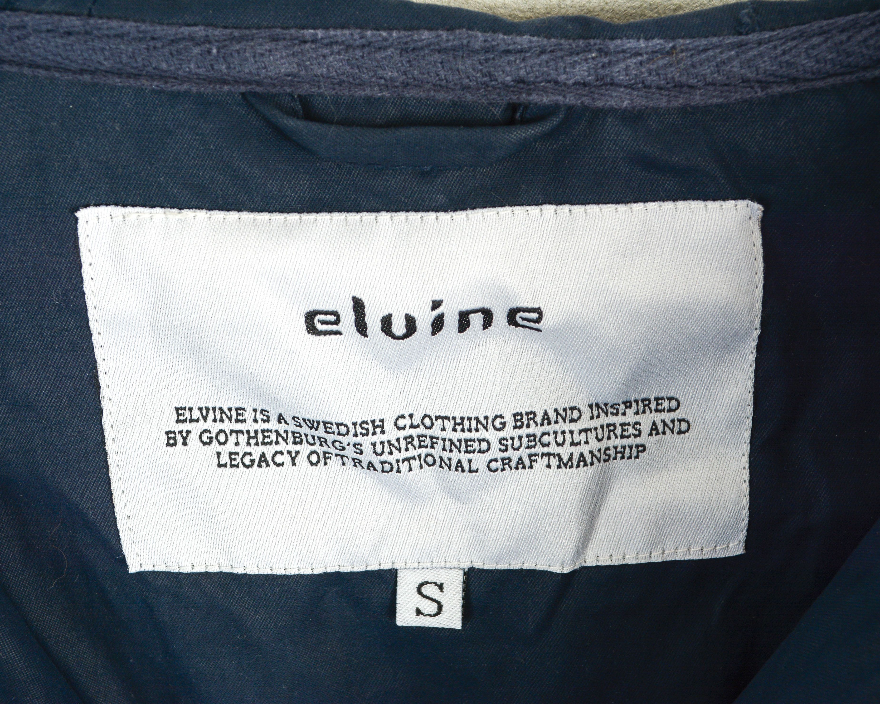 ELVINE Martina Parka Jacket Women S Coat Navy Hooded Raincoat Size S / US 4 / IT 40 - 3 Thumbnail
