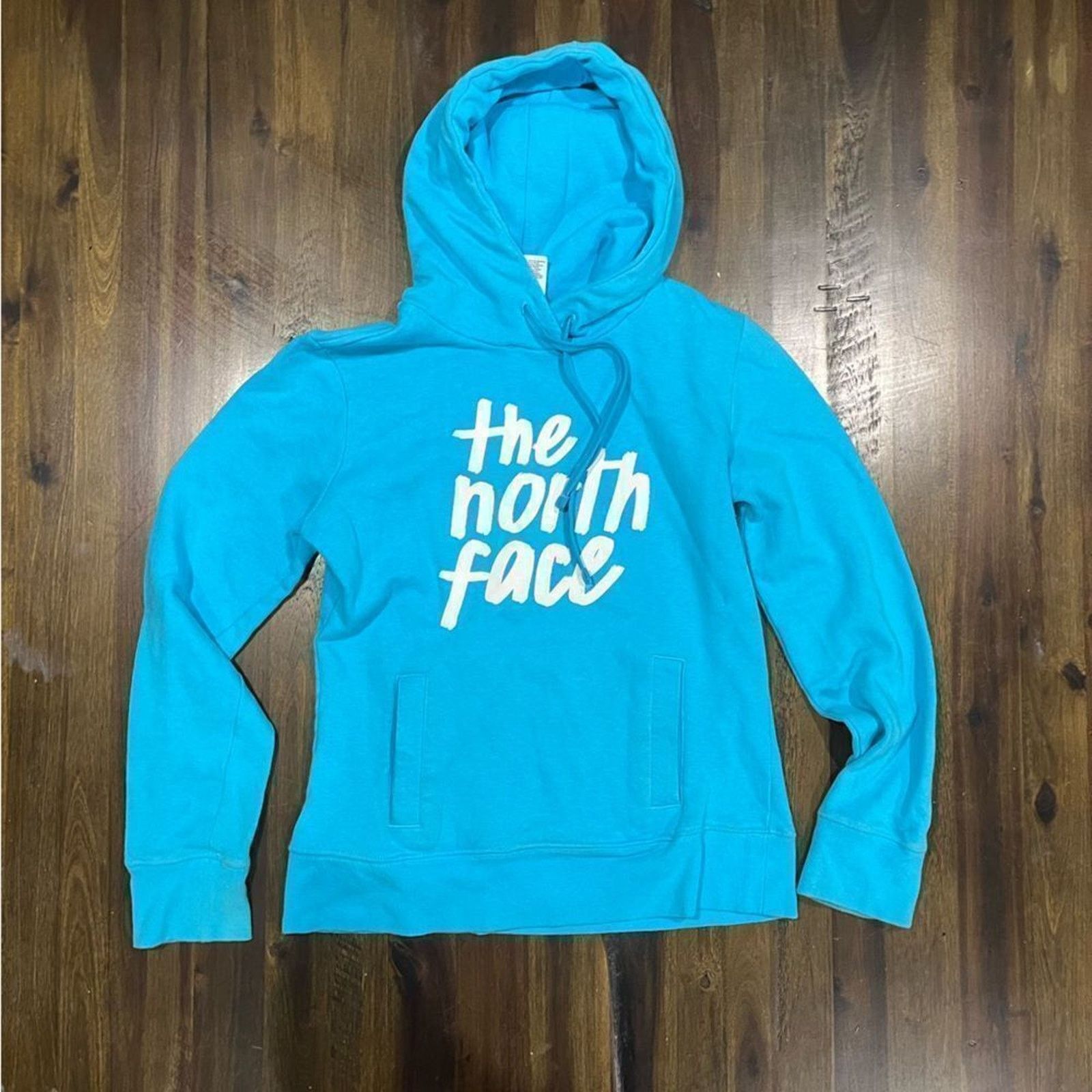 The North Face The North Face Pullover Hoodie Teal Size S Size S / US 4 / IT 40 - 1 Thumbnail