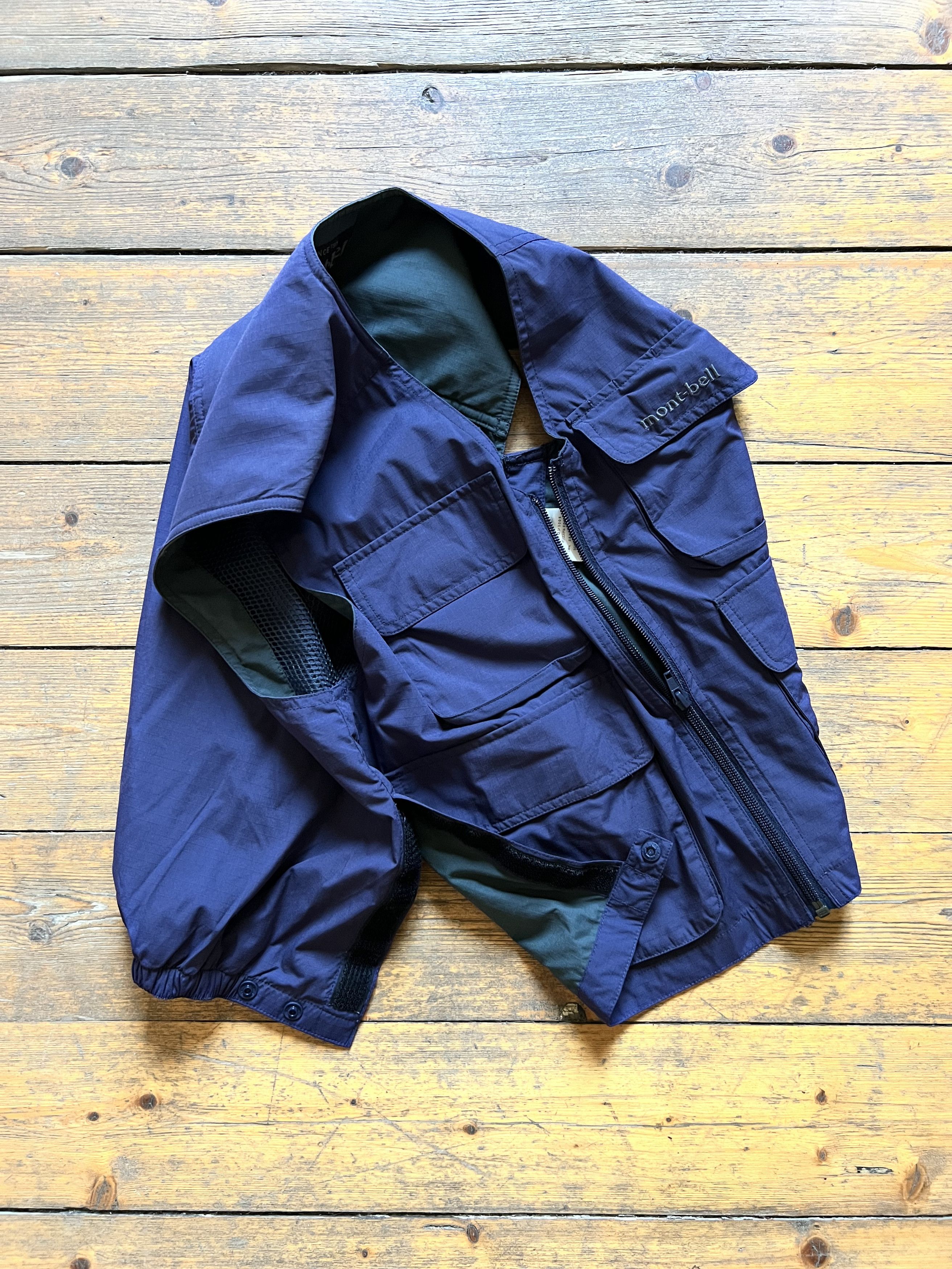 Goretex Mont-Bell Vintage Japanese Nylon Multi Pocket-Vest 1990s Size US S / EU 44-46 / 1 - 2 Thumbnail