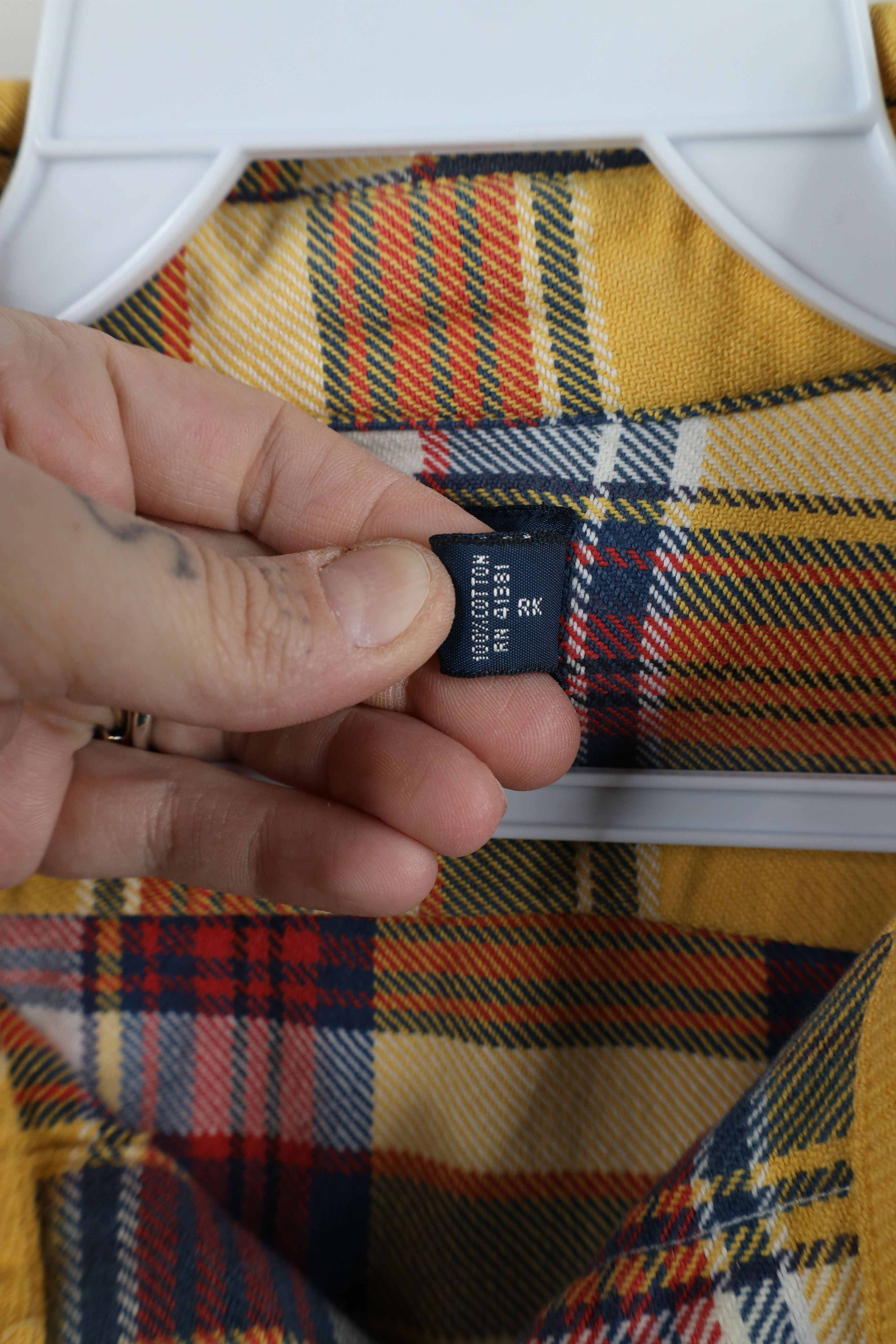 Polo Ralph Lauren Vintage 90s Ralph Lauren Heavy Flannel Button Shirt Plaid Size US L / EU 52-54 / 3 - 9 Thumbnail