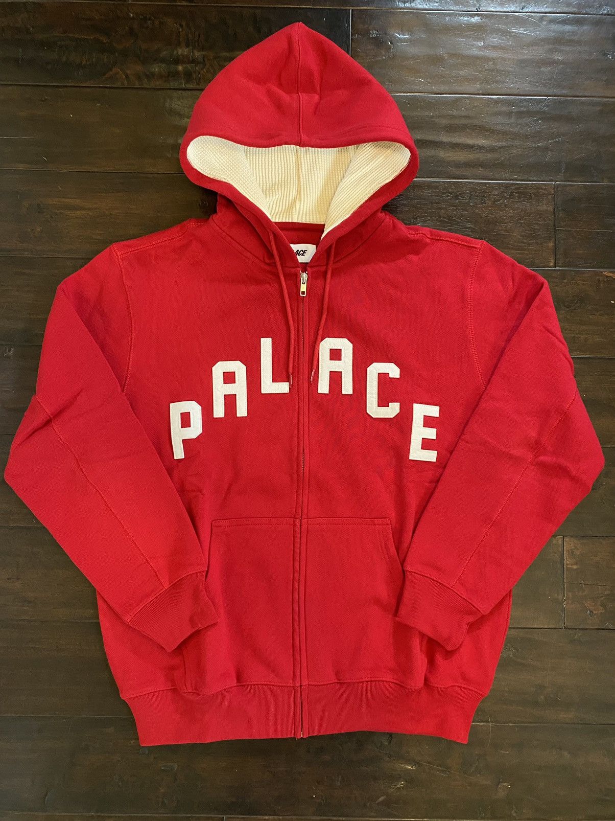 image of Palace Zip Up in Red, Men's (Size Large)