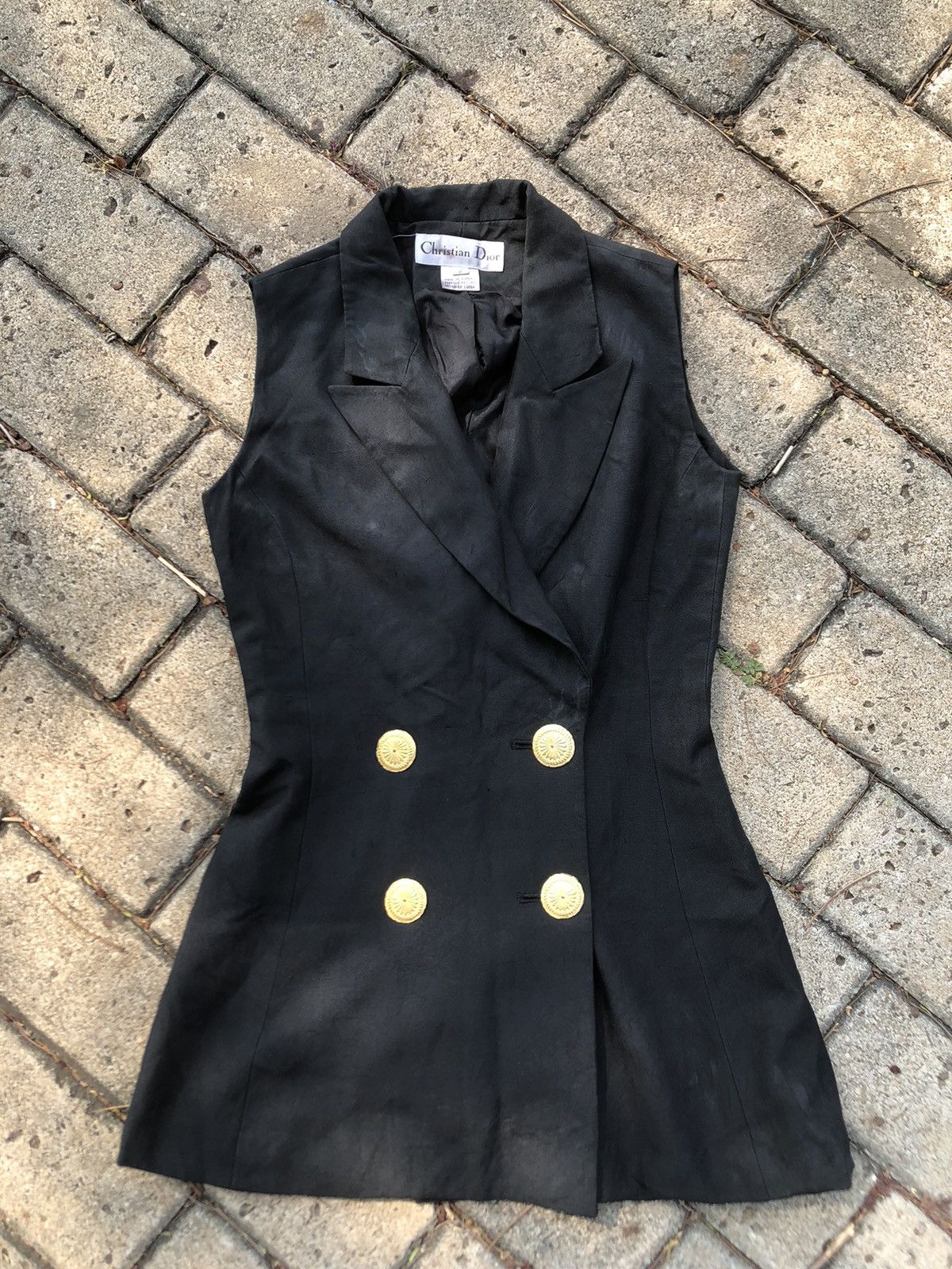 Christian Dior Monsieur × Japanese Brand × Vintage Christian dior vest vintage Size XS / US 0-2 / IT 36-38 - 2 Thumbnail