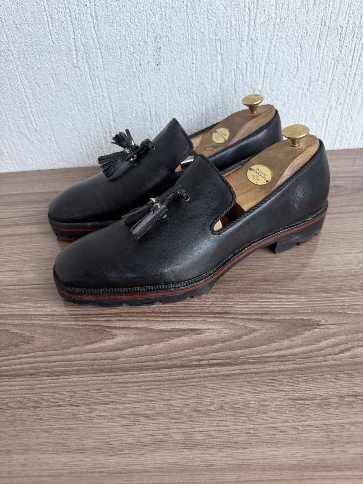 Christian Louboutin Luglion tassel loafers Size US 8.5 / EU 41-42 - 5 Thumbnail