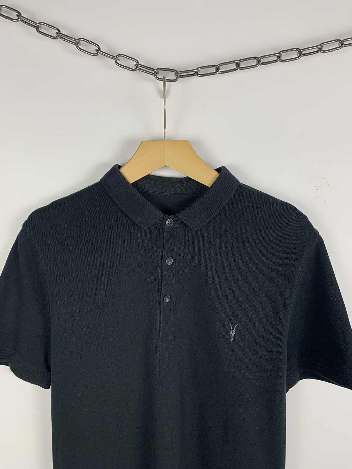 Allsaints Allsaints ramskull polo shirt size m luxury streetwear brand Size US M / EU 48-50 / 2 - 2 Thumbnail