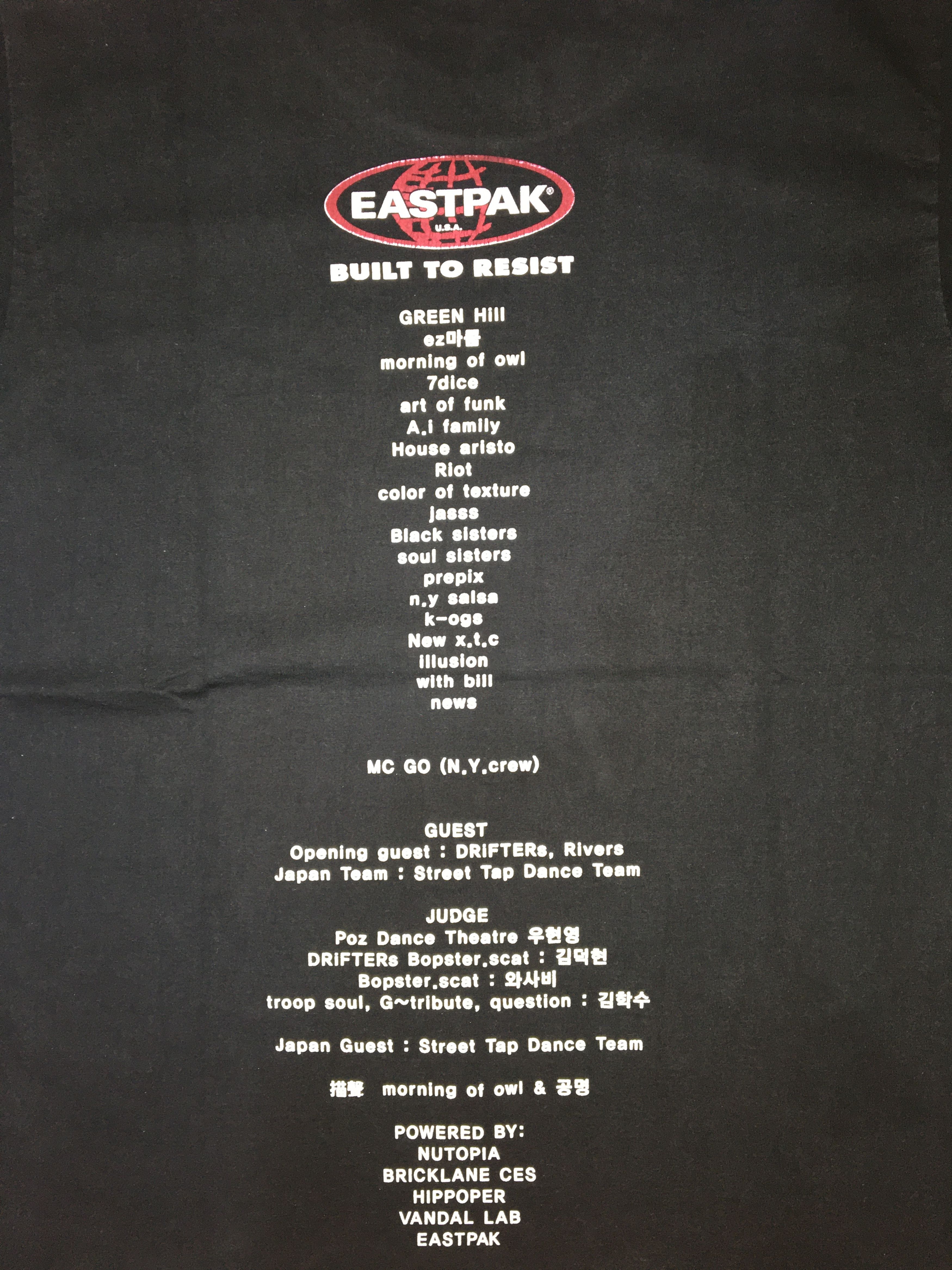 Japanese Brand EASTPAK USA TSHIRT Size US S / EU 44-46 / 1 - 3 Thumbnail