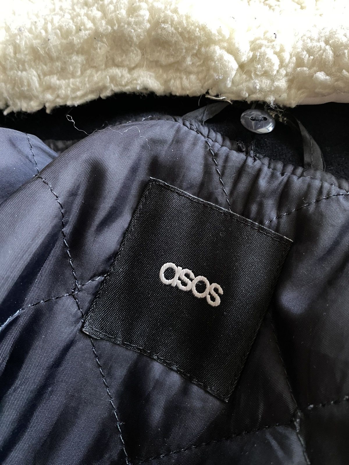Asos Wool aviator asos wool vintage jacket Size US M / EU 48-50 / 2 - 3 Thumbnail