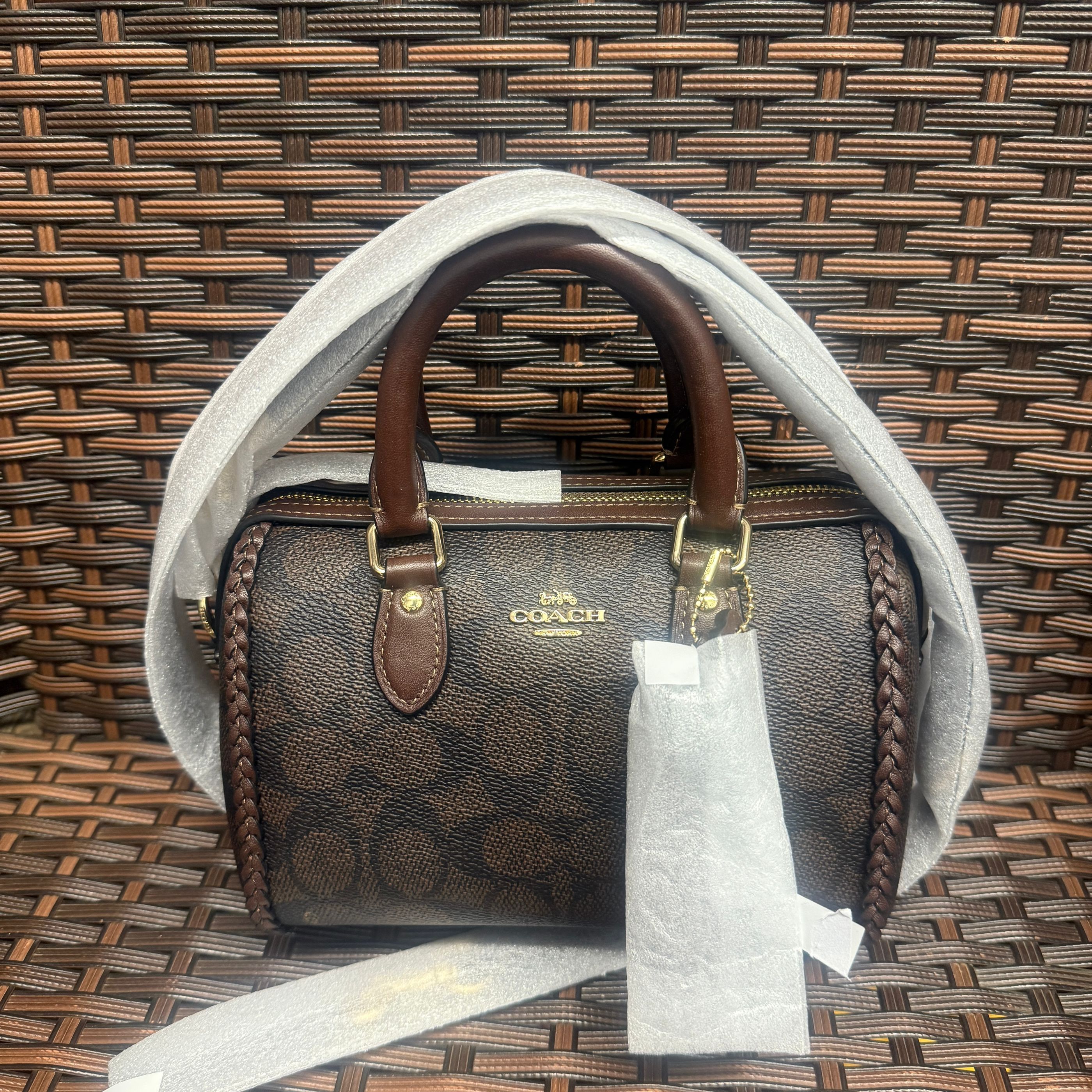 coach Mini Rowan Crossbody Bag With Fringe ccf30