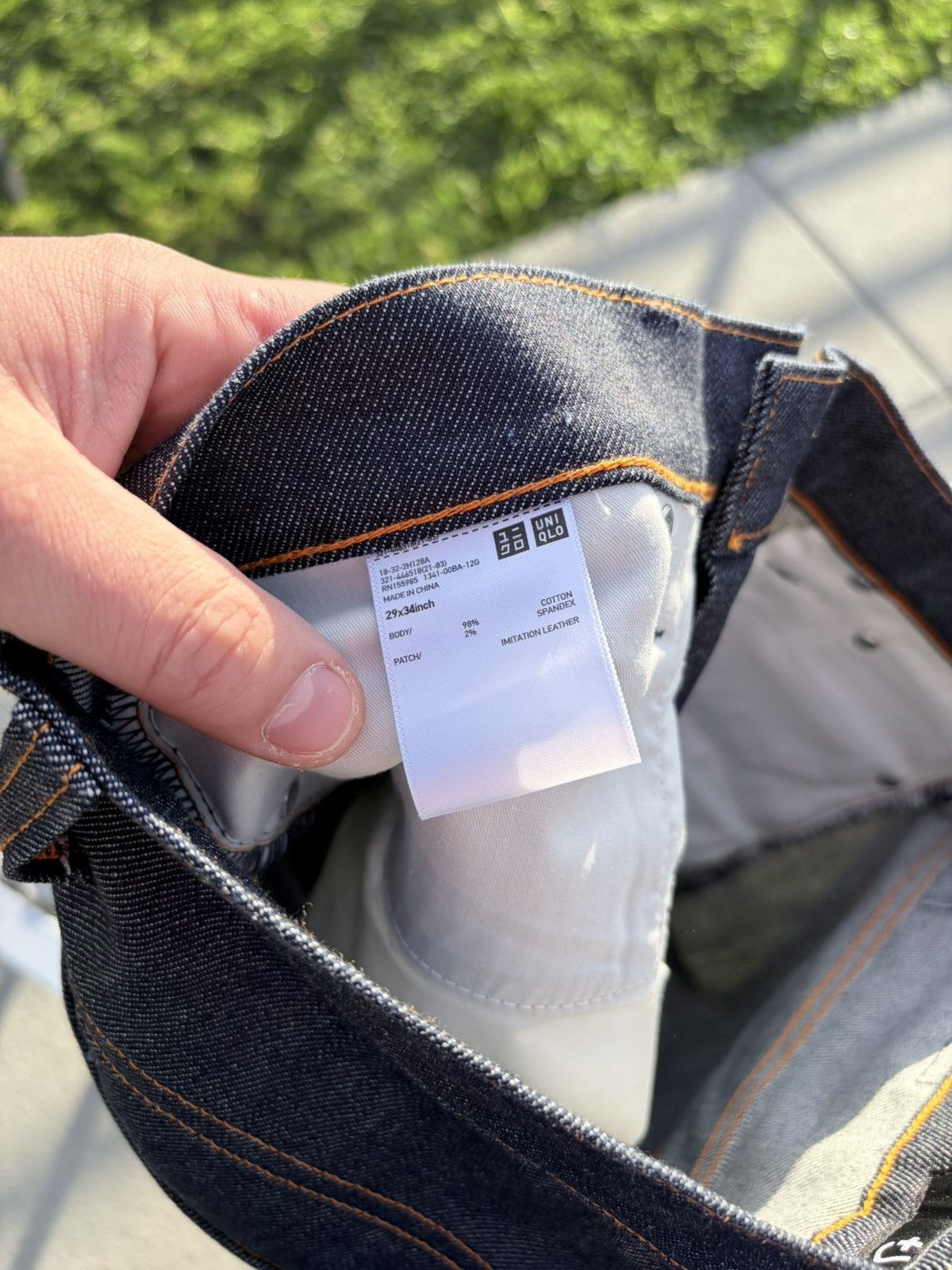 Jil Sander × Uniqlo Uniqlo +Jil Sander Selvedge Jeans. Size US 30 / EU 46 - 7 Thumbnail