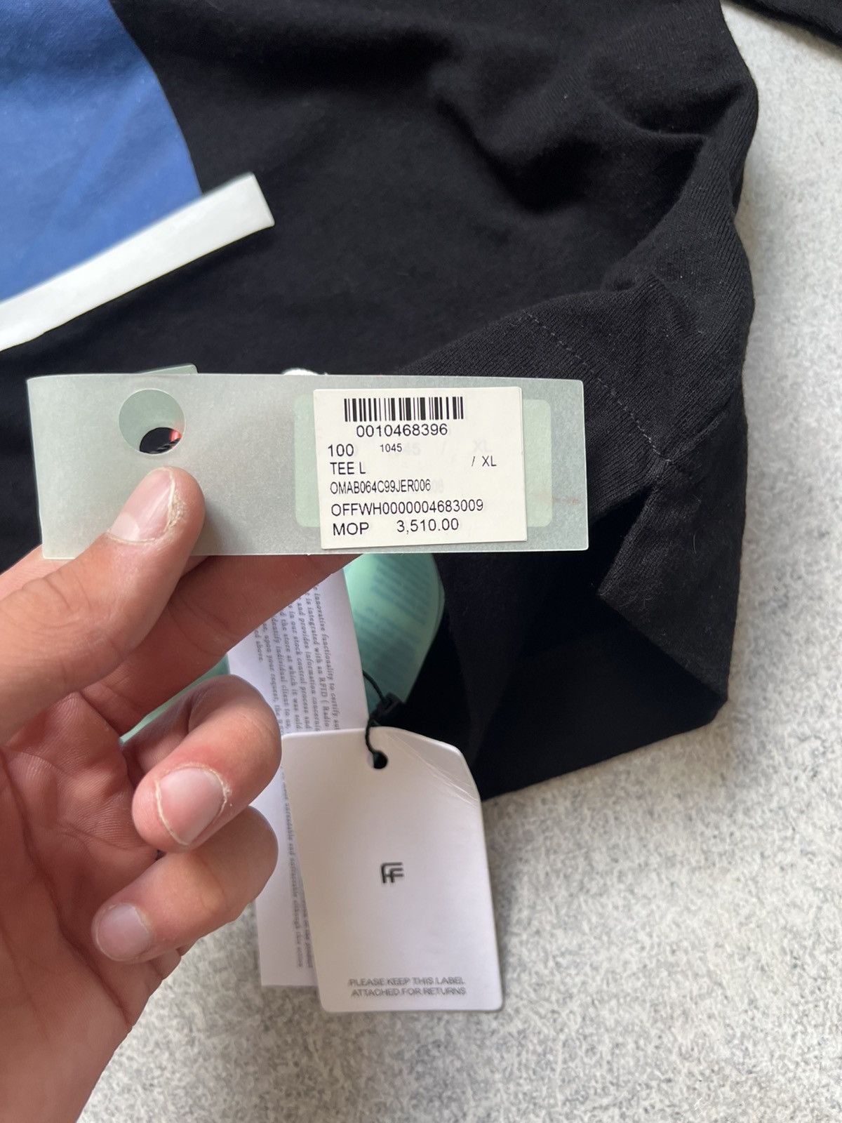Off-White Off white Mona Lisa long sleeve shirt Size US XL / EU 56 / 4 - 8 Thumbnail