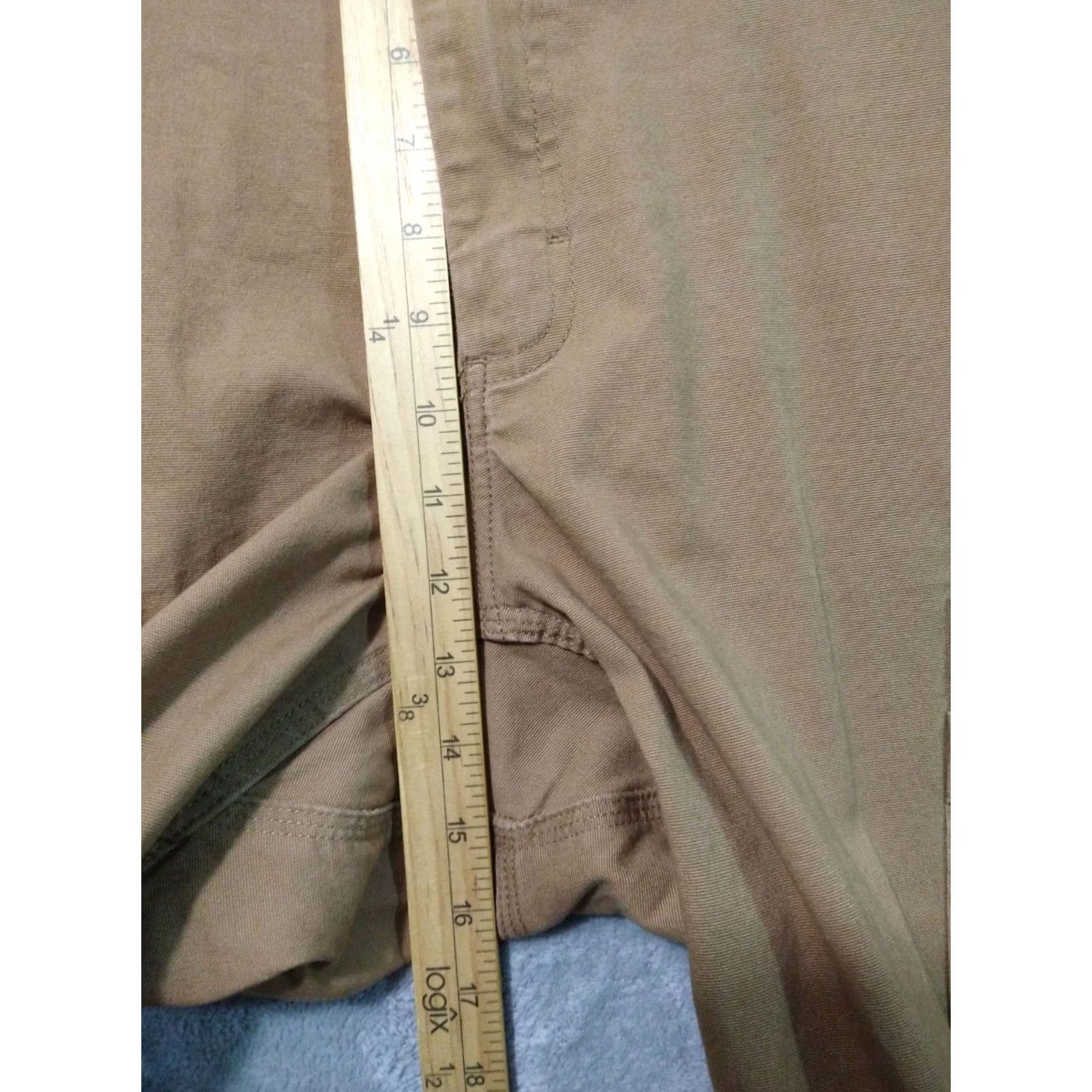 Duluth Trading Company Duluth Trading Co. Pants Mens 48x30 Canvas Flex Fire Hose Cargo Straight Leg Brown Regular 48 30 Inseam Workwear Mens Pants Size US 32 / EU 48 - 4 Thumbnail