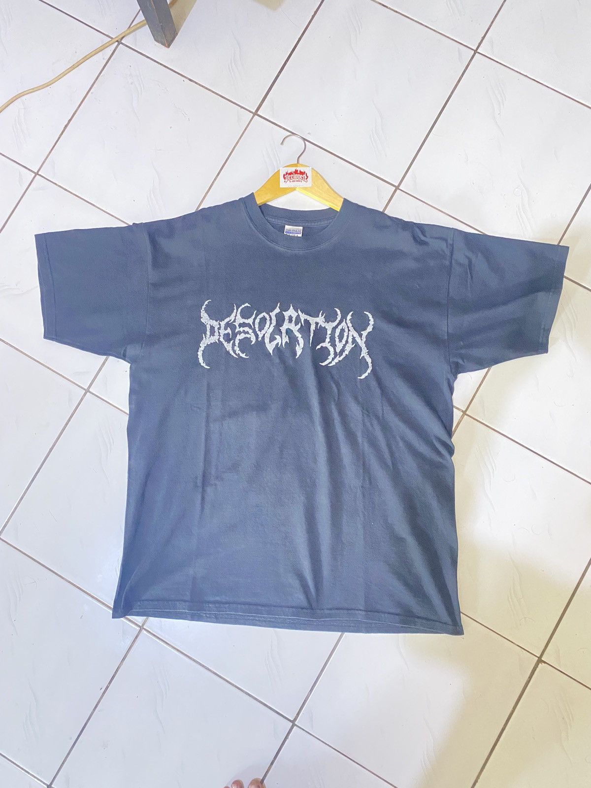 Band Tees × Vintage Vintage Desolation Oldschool Brutal Death Metal Band Tee Size US XL / EU 56 / 4 - 2 Thumbnail