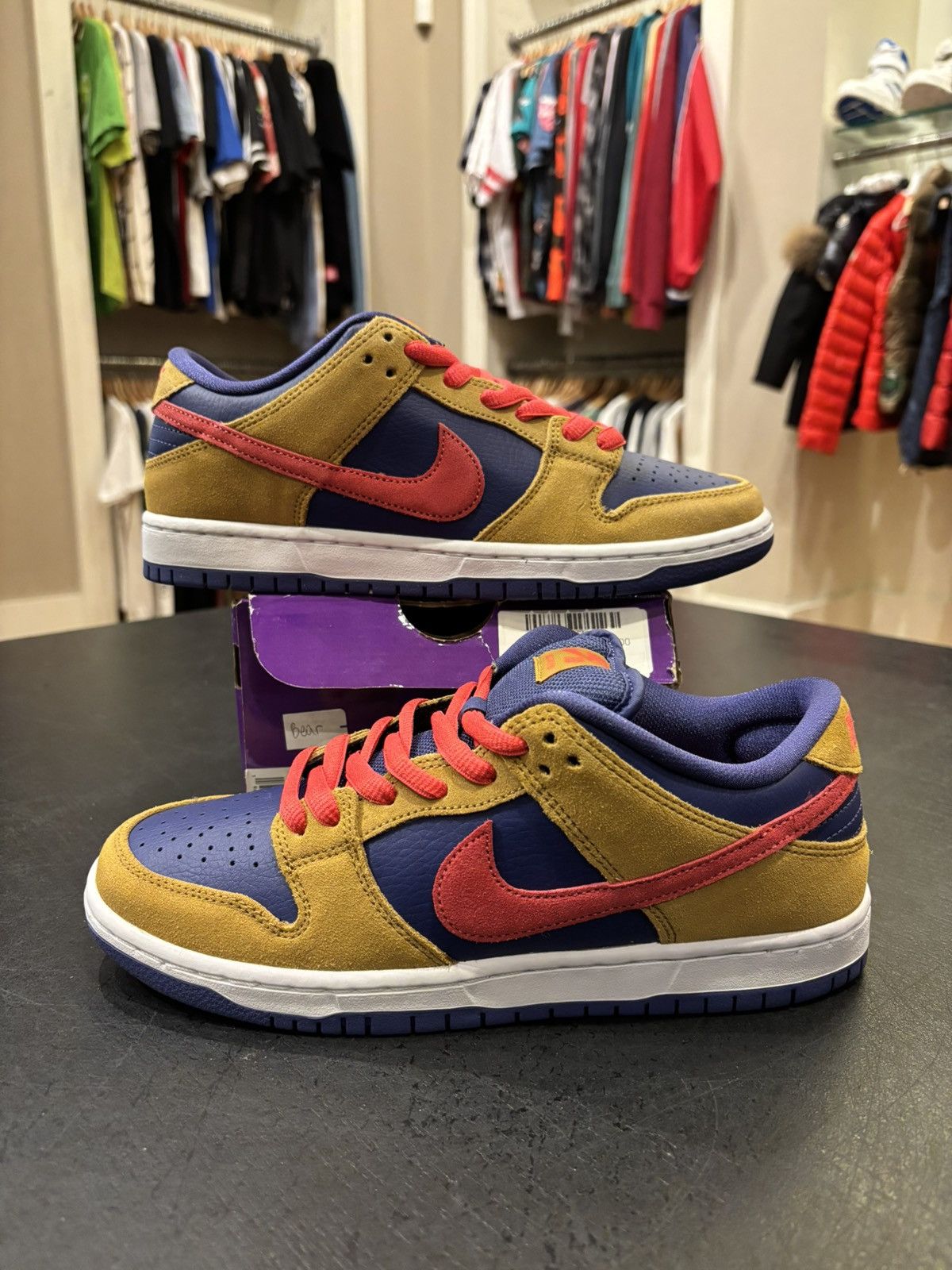 Nike Nike SB Dunk Low ‘Reverse Papa Bear’ Size US 7.5 / EU 40-41 - 1 Thumbnail