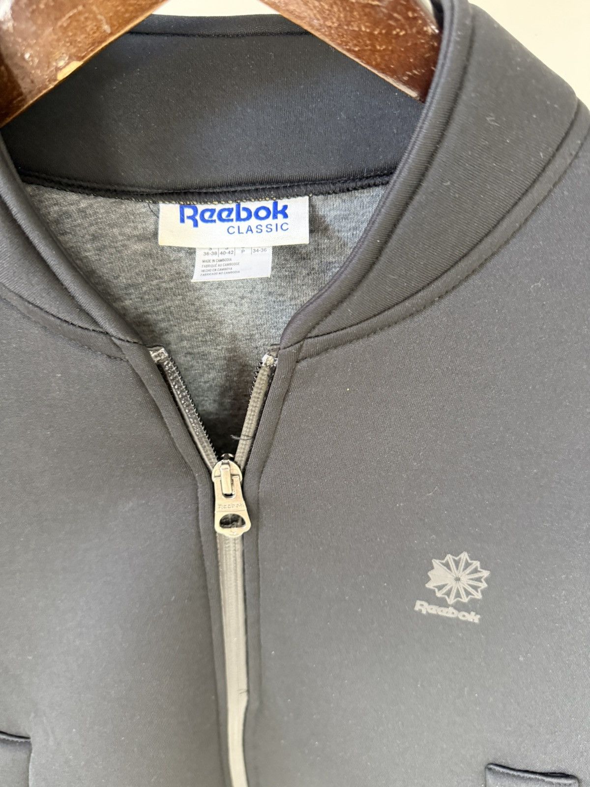 Reebok Reebok full zip Crop Jacket Size S / US 4 / IT 40 - 2 Thumbnail