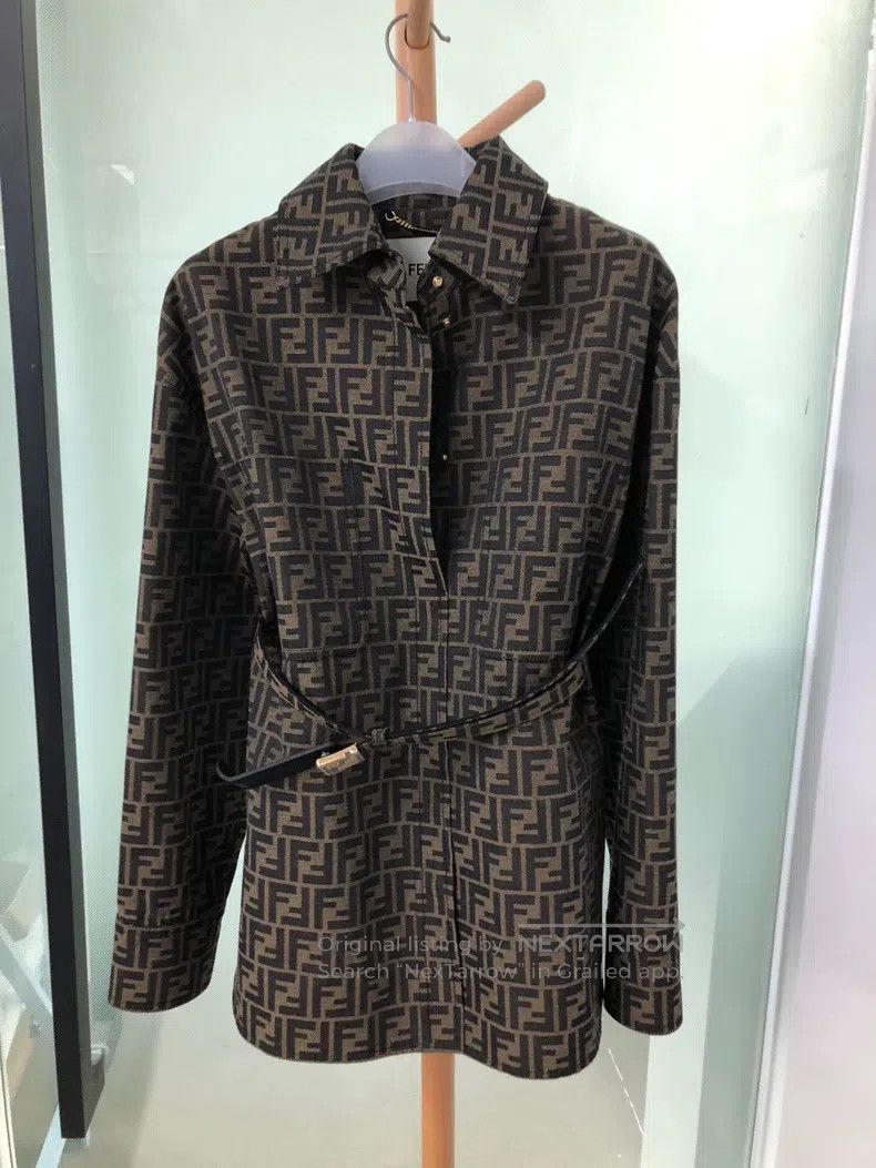 Fendi Fendi Printed Full-Covered Jacket Size XS / US 0-2 / IT 36-38 - 1 Thumbnail